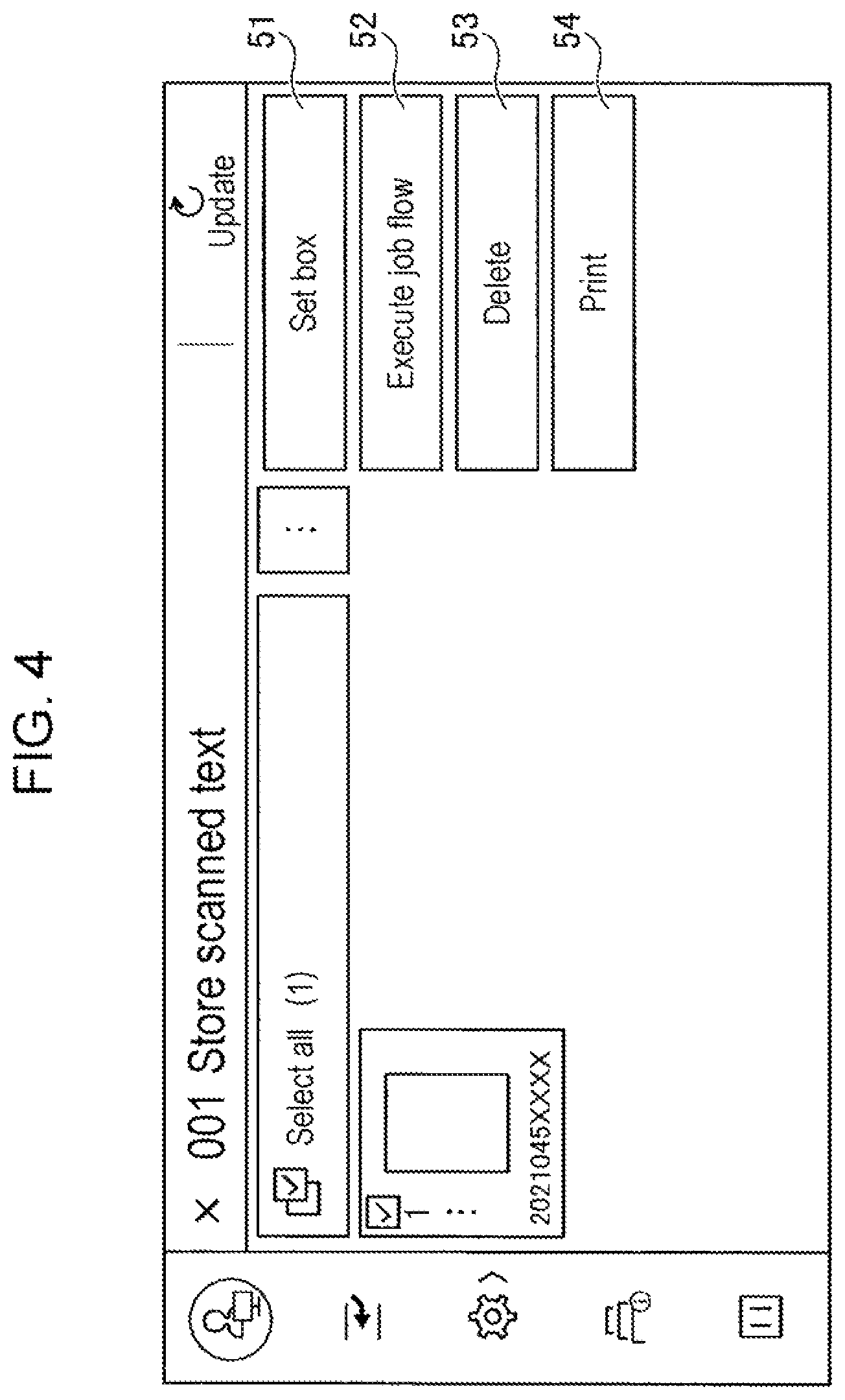 Patent US11778114 Figure 4 – Information processing apparatus, method, and non-transitory computer readable medium for enhanced security of privately managed box