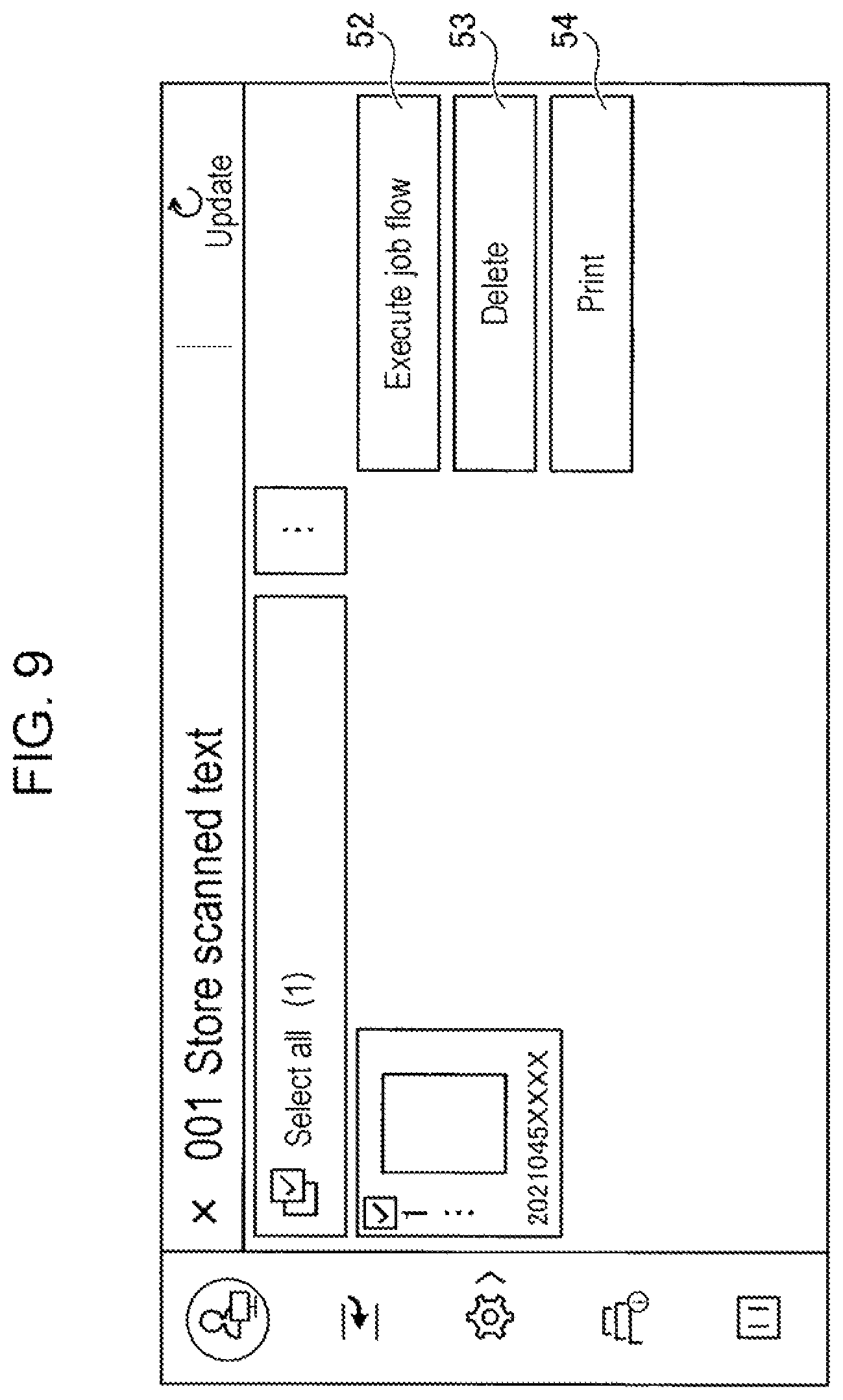 Patent US11778114 Figure 9 – Information processing apparatus, method, and non-transitory computer readable medium for enhanced security of privately managed box