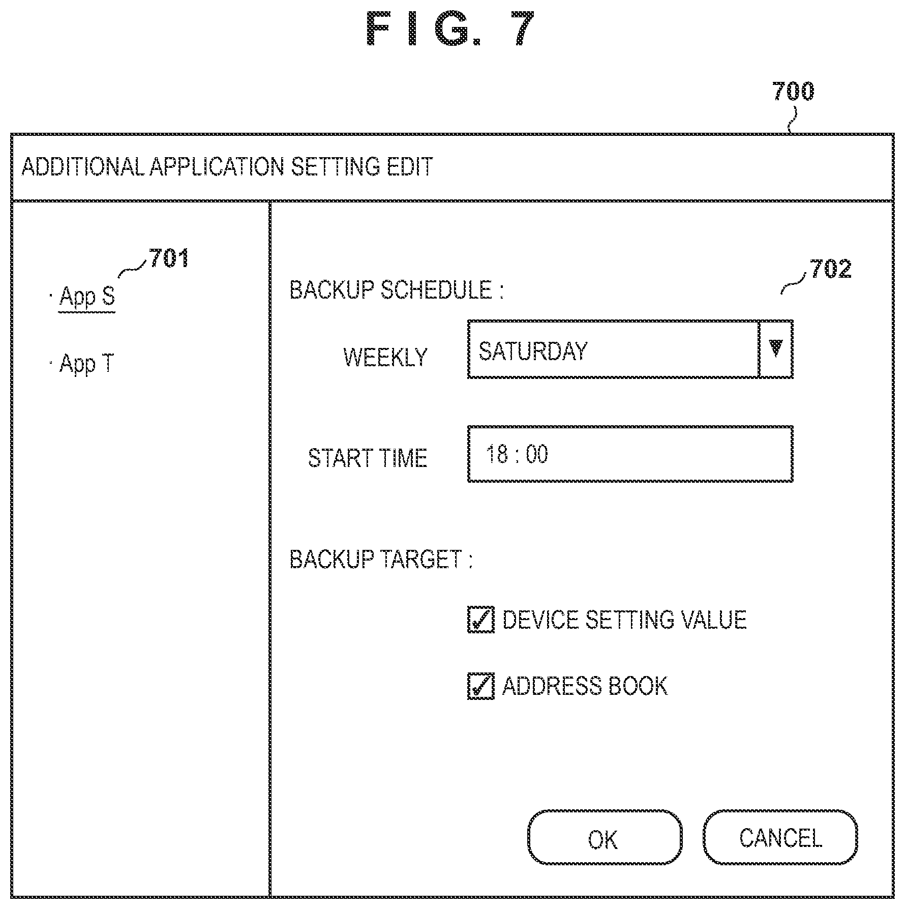 Patent US11778118 Figure 8 – Information processing apparatus for installing applications related to a predetermined group