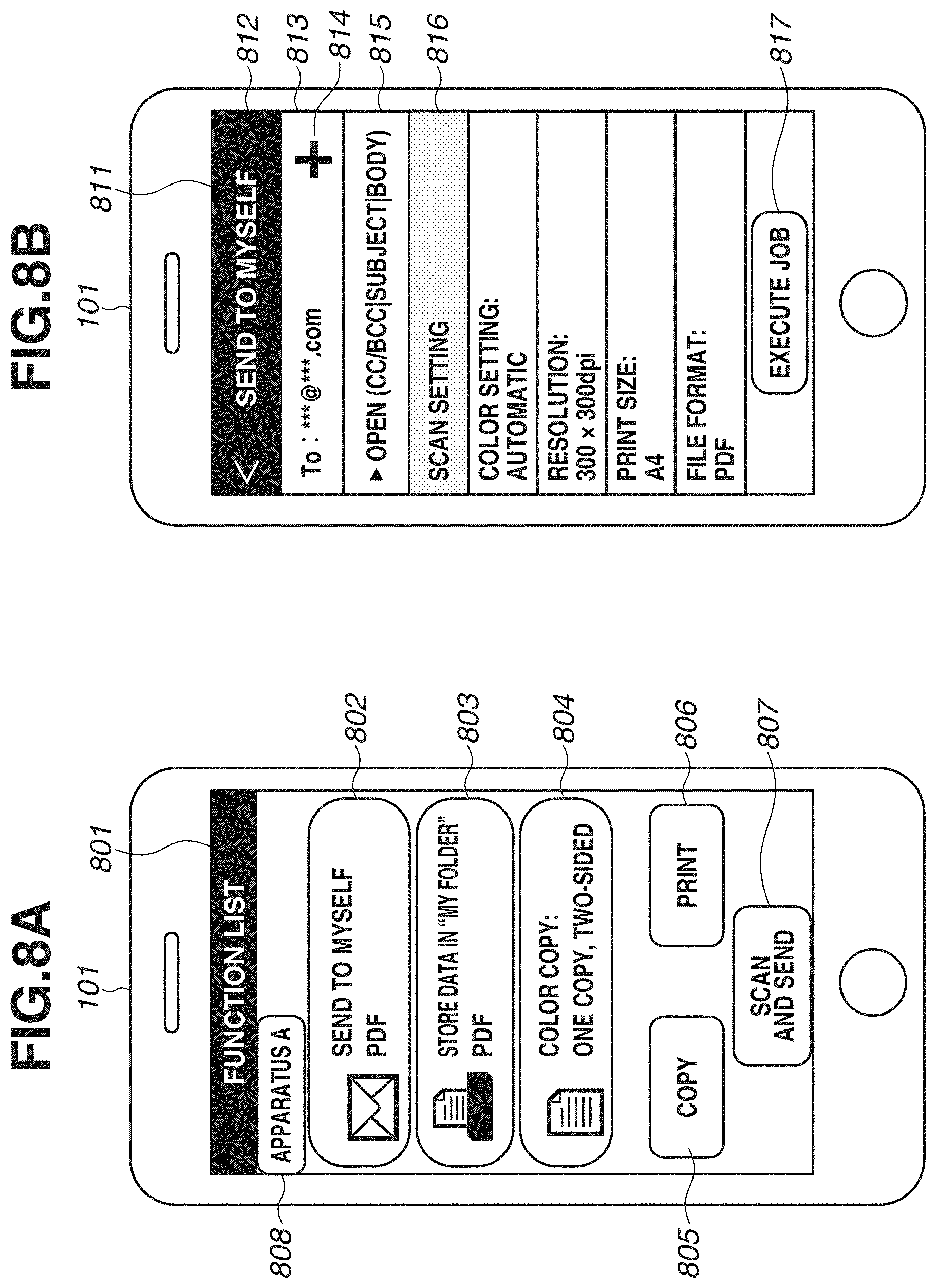 Patent US11778120 Figure 8 – Method, system, and image forming apparatus