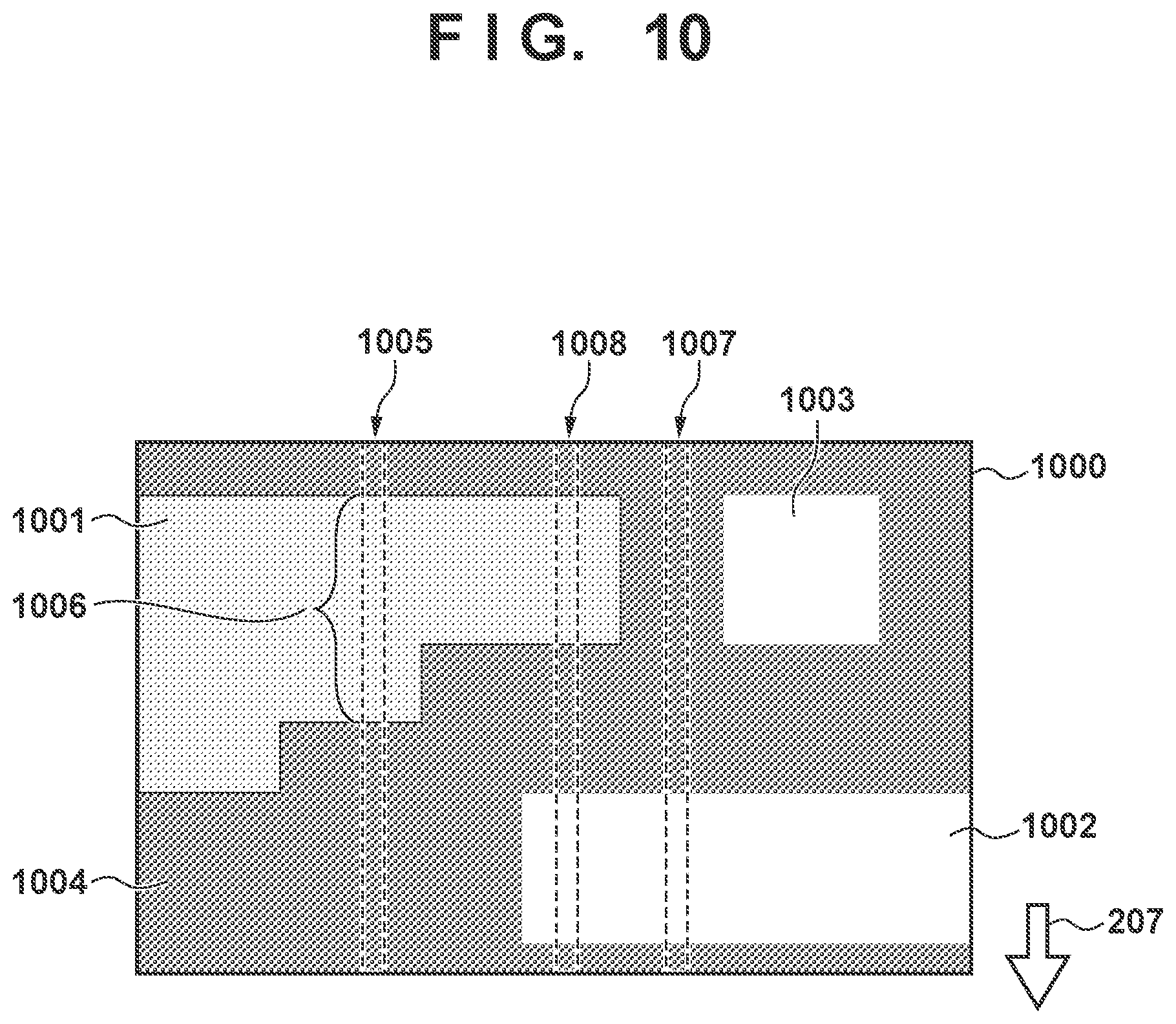 Patent US11778125 Figure 9 – Image processing apparatus, method, and product generating correction information in ascending order from a region of a smaller number of printing materials