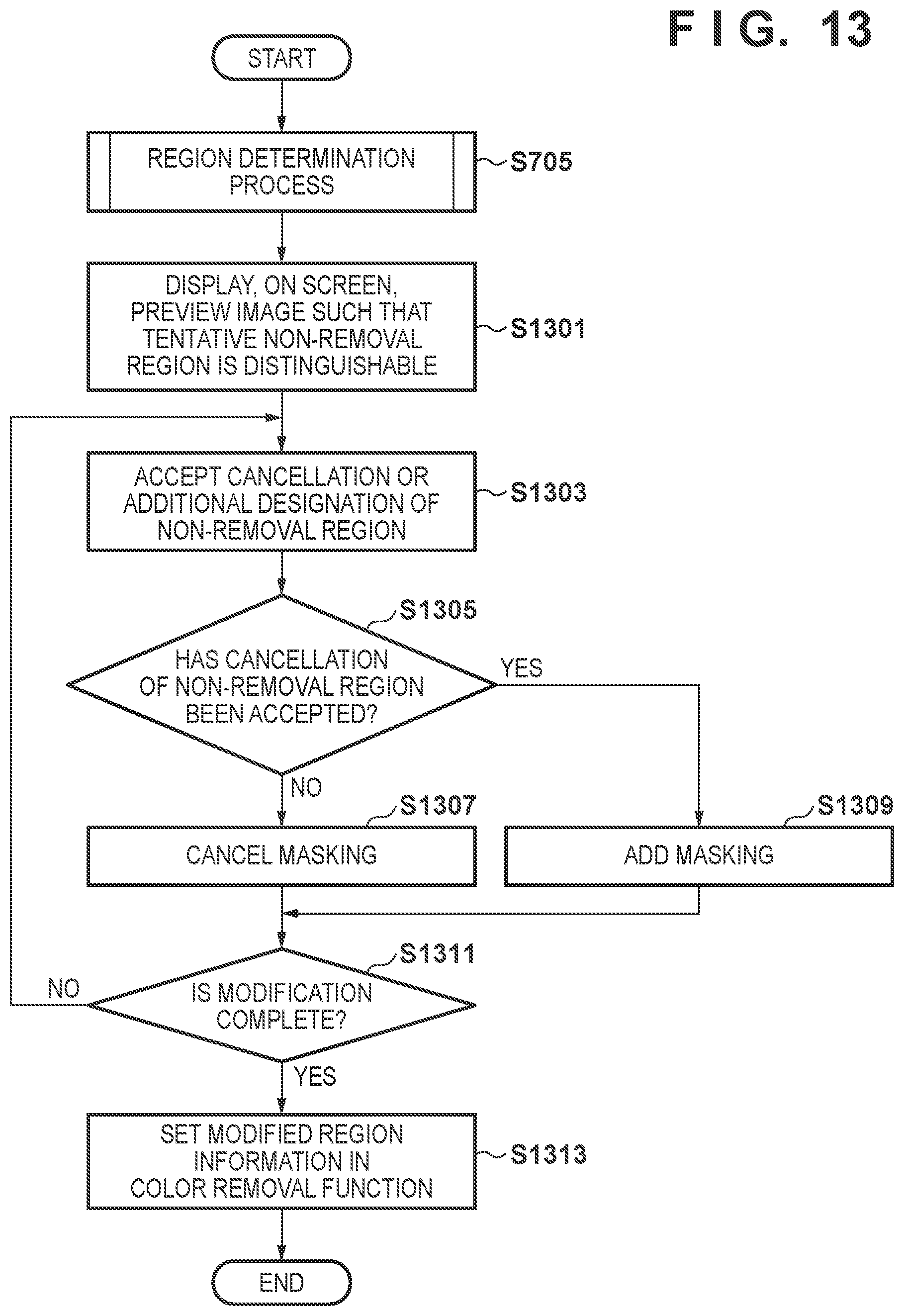 Patent US11778126 Figure 13 – Image processing apparatus, image processing method, and storage medium