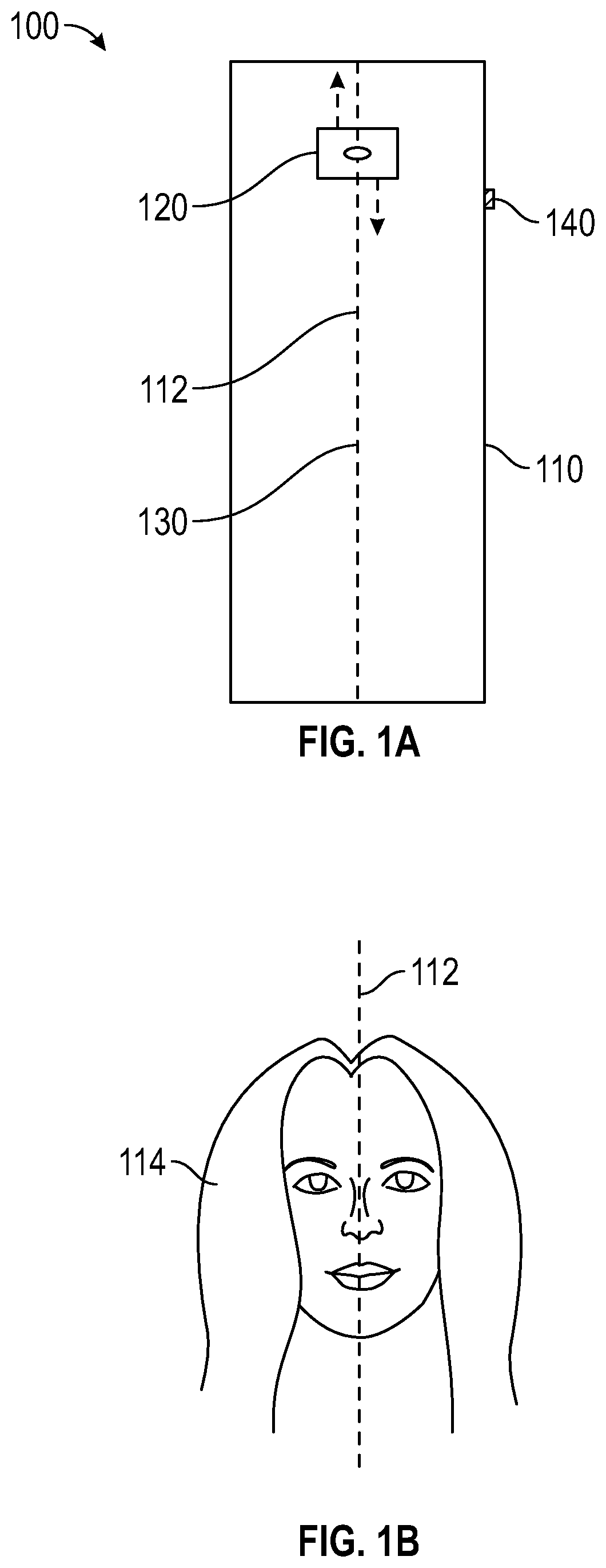 Patent US11778130 Figure 1 – Reversible digital mirror