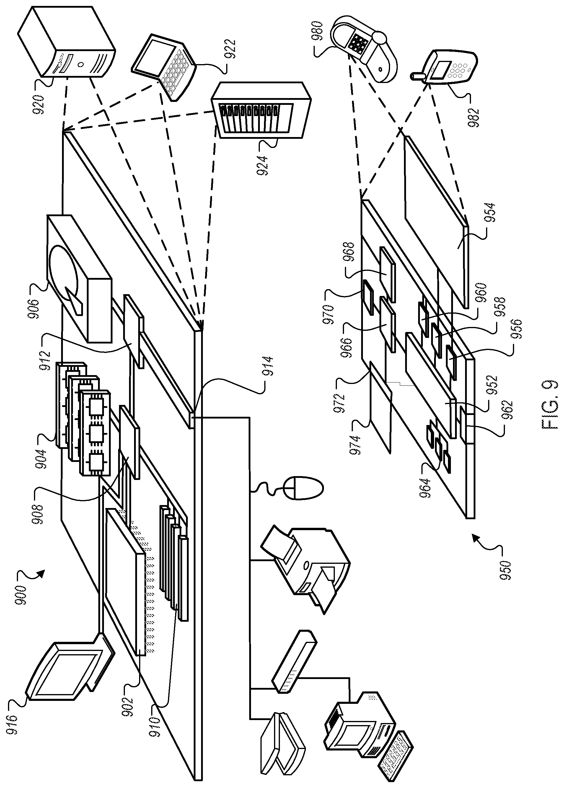Patent US11778131 Figure 11 – Automatic composite content generation