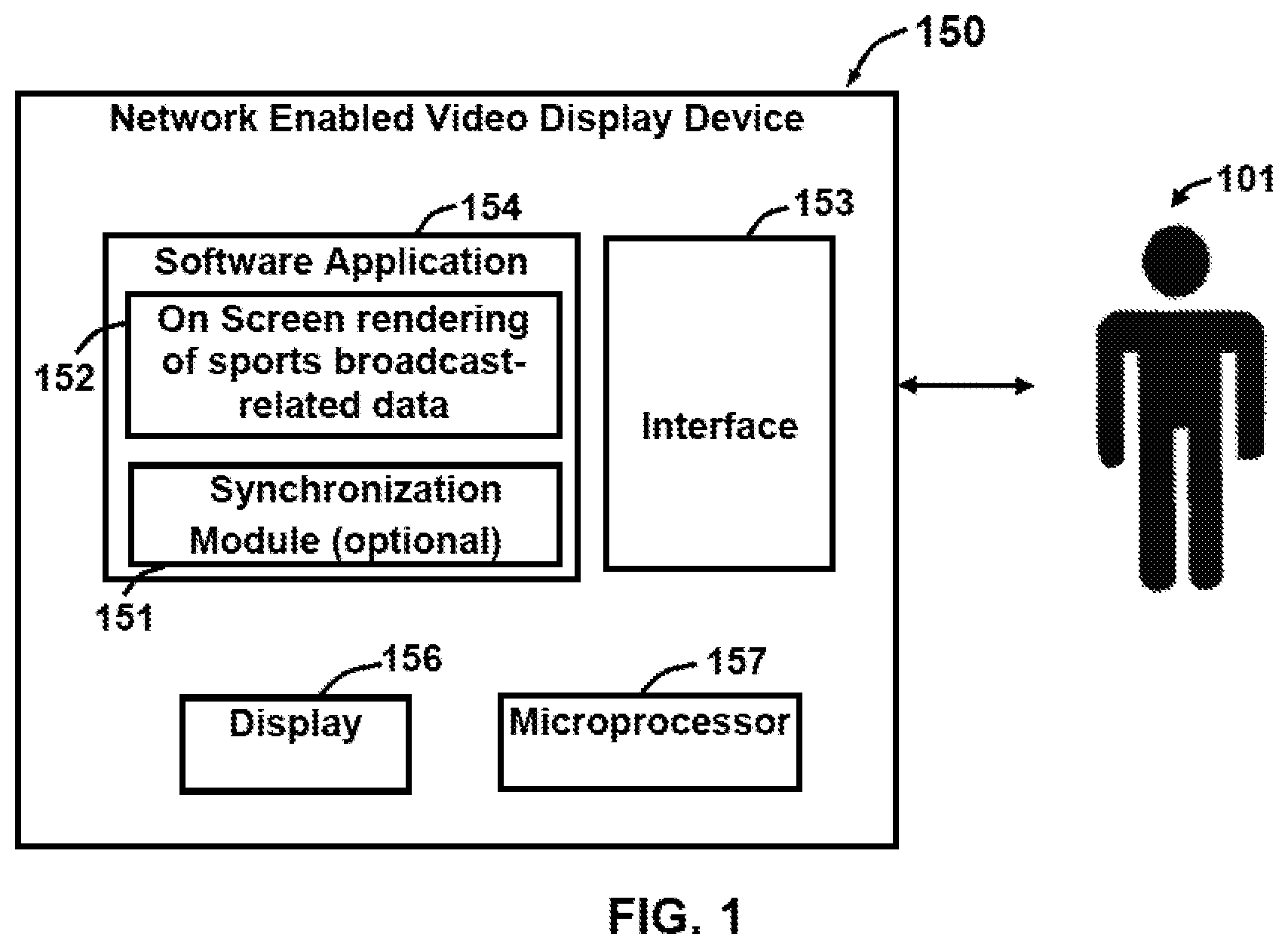 Patent US11778138 — System and methods providing supplemental content to internet-enabled devices synchronized with rendering of first content — Figure 1
