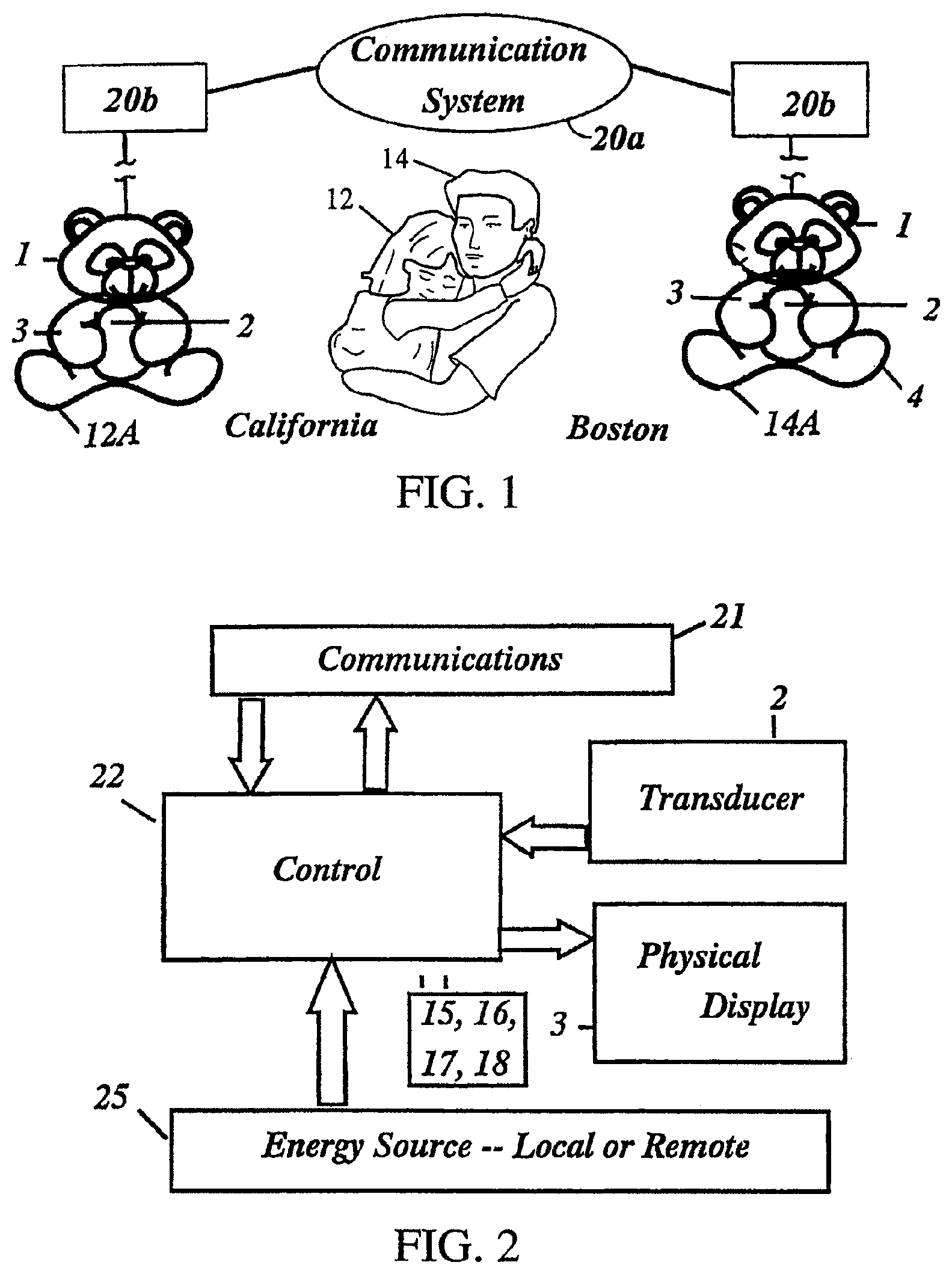 Patent US11778140 Figure 1 – Powered physical displays on mobile devices