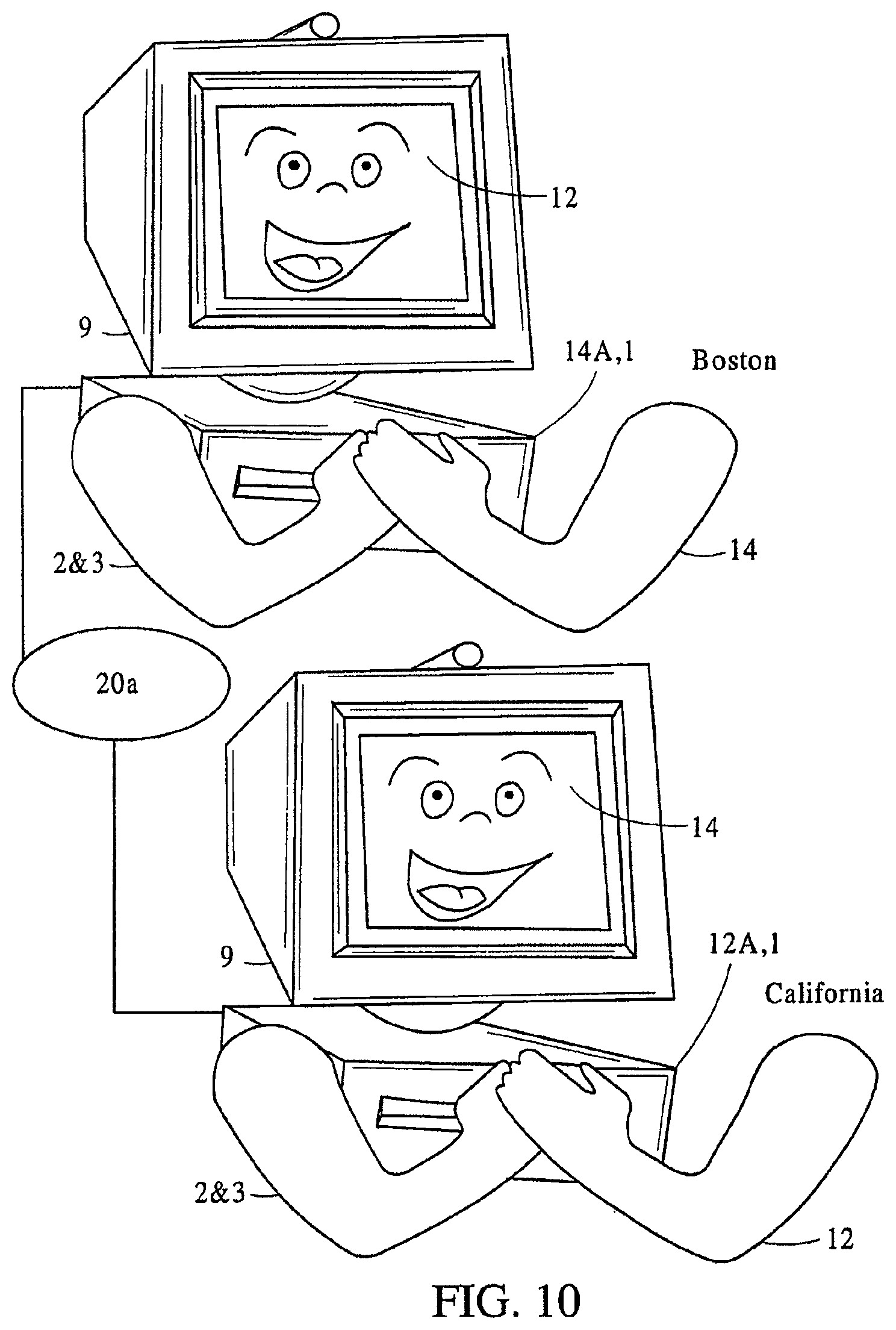 Patent US11778140 Figure 5 – Powered physical displays on mobile devices