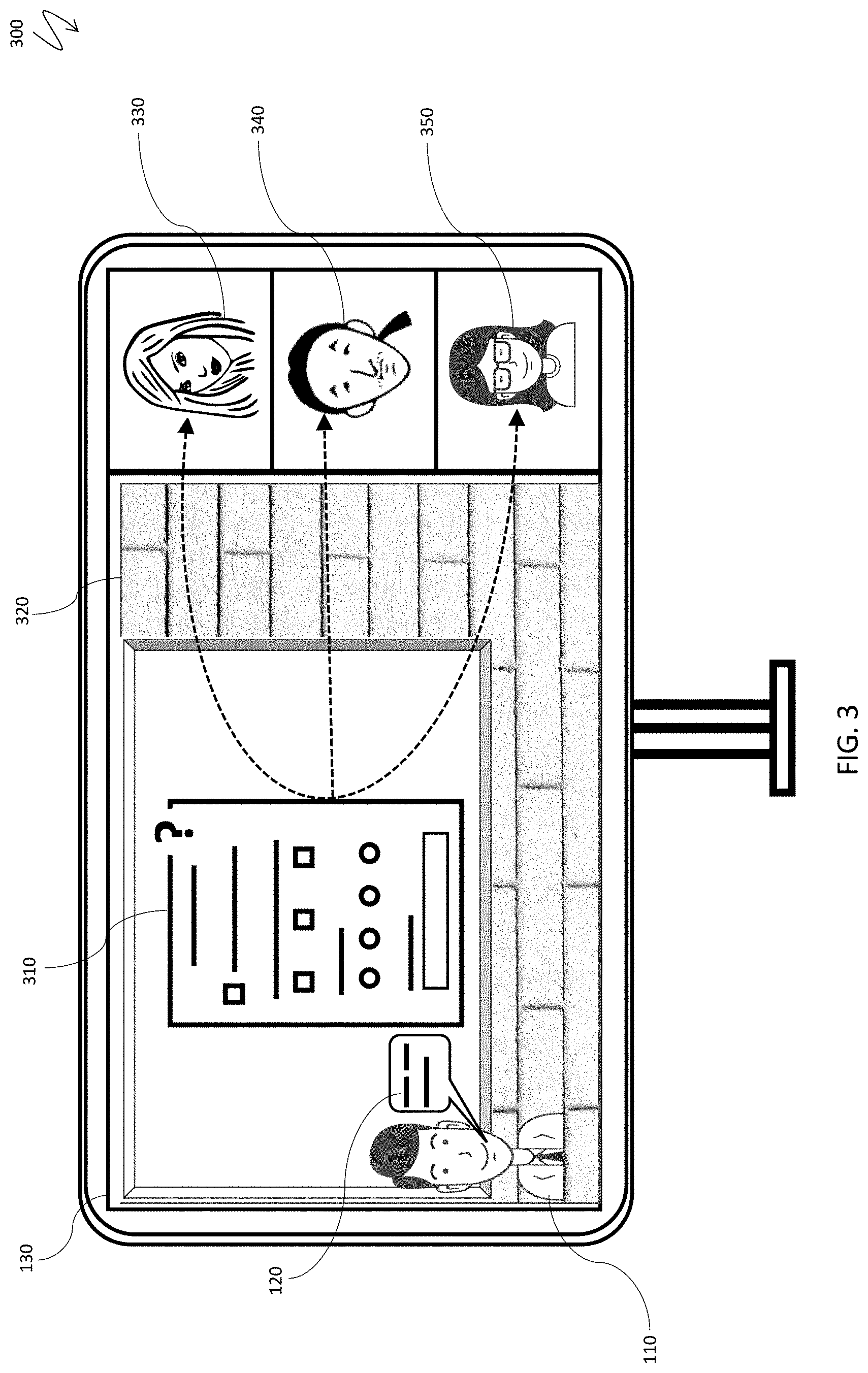 Patent US11778143 Figure 3 – Interactive objects, anchors, and image search for immersive video conference spaces with shared virtual channels