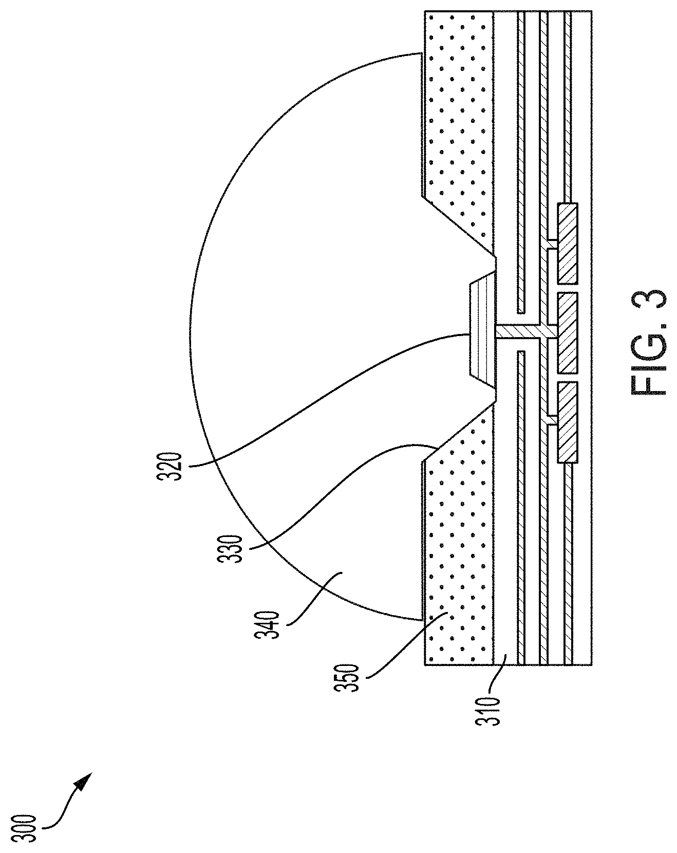 Patent US11778148 Figure 3 – Variable-pitch color emitting display
