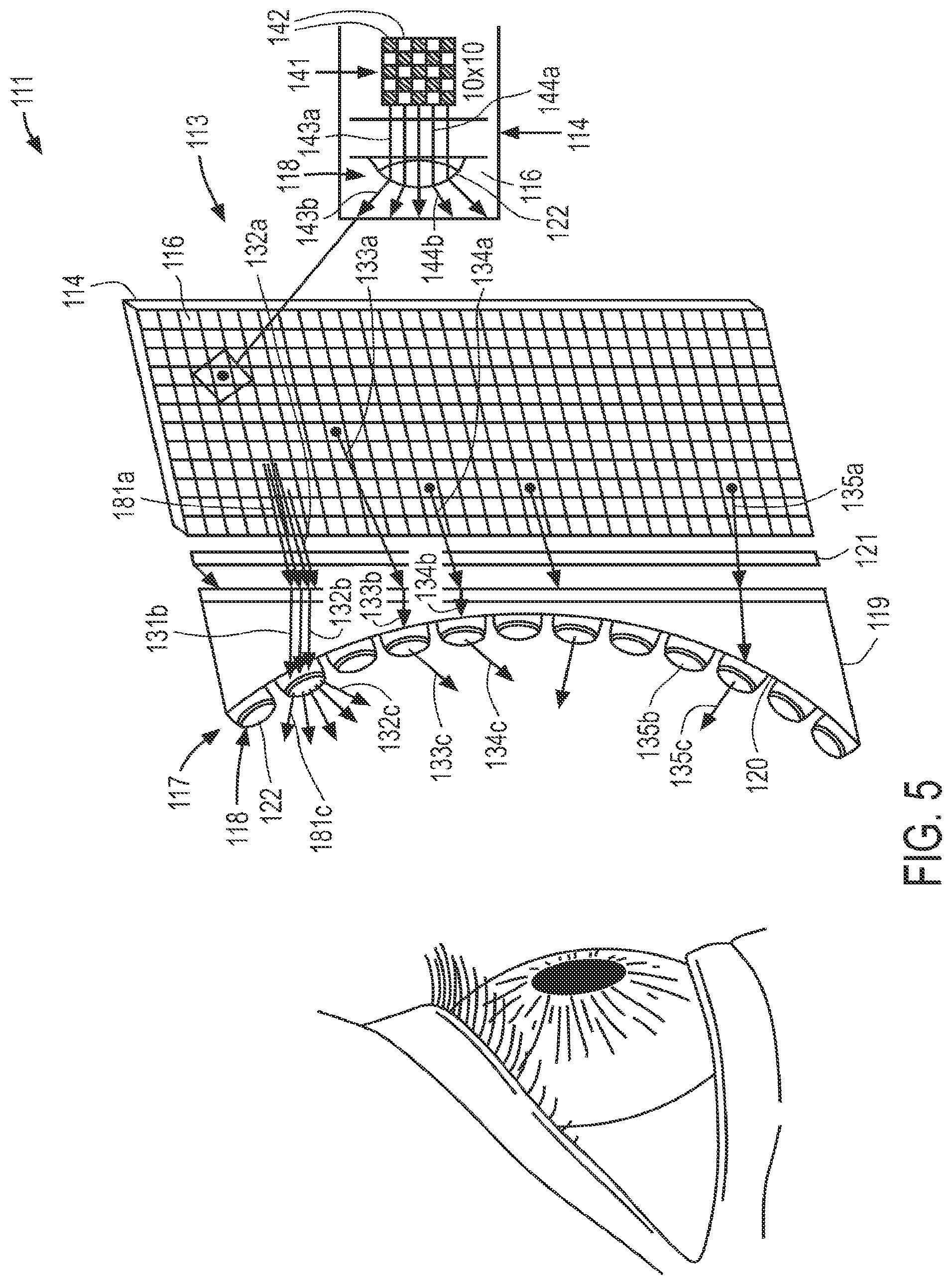 Patent US11778149 Figure 5 – Headware with computer and optical element for use therewith and systems utilizing same