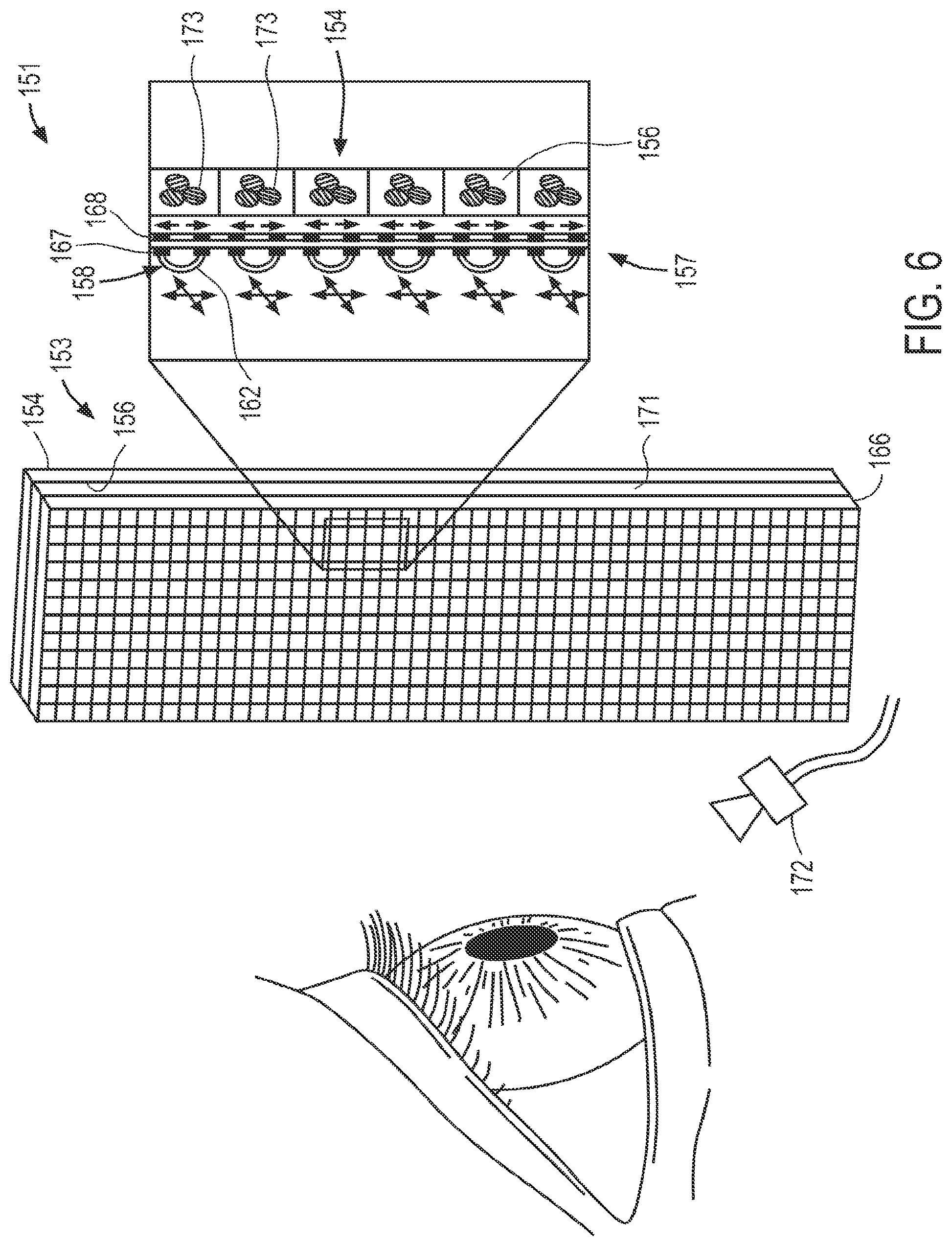 Patent US11778149 Figure 6 – Headware with computer and optical element for use therewith and systems utilizing same