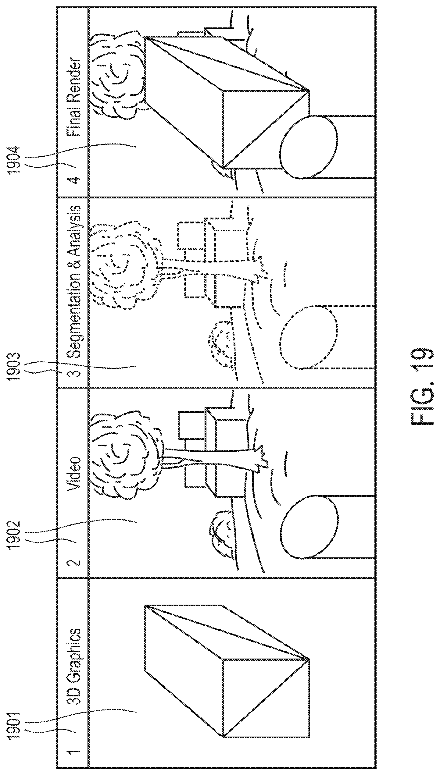 Patent US11778149 Figure 19 – Headware with computer and optical element for use therewith and systems utilizing same