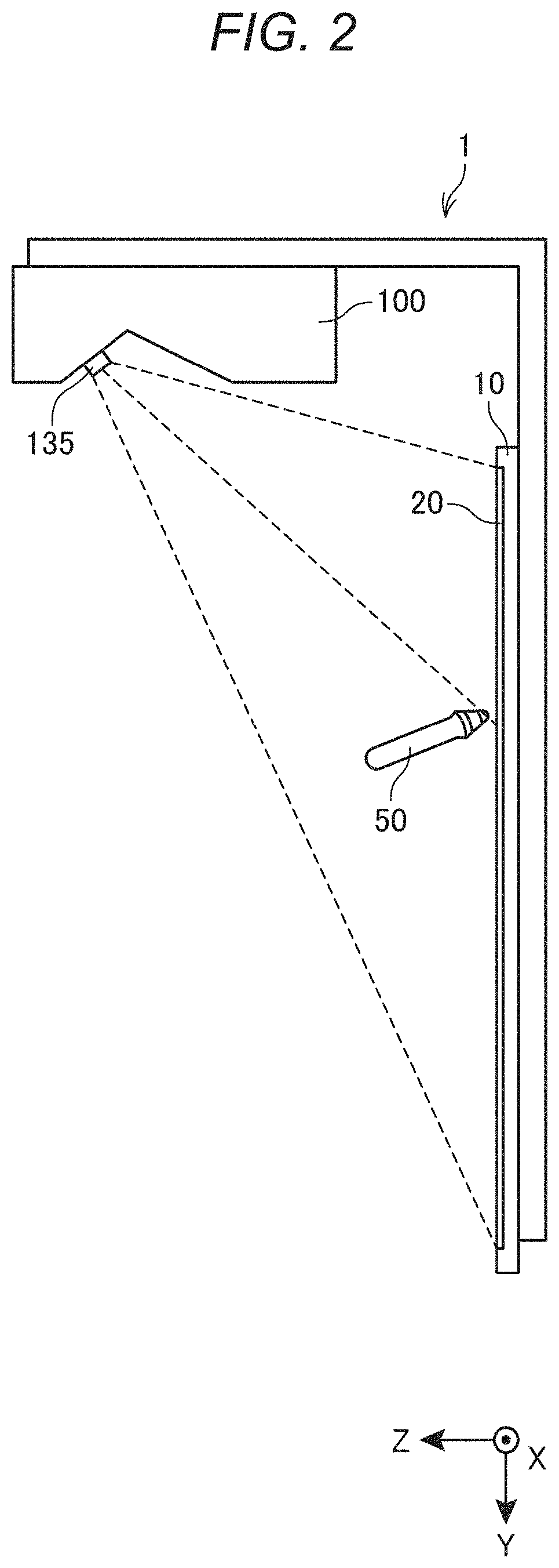 Patent US11778152 Figure 2 – Method of controlling projector and projector