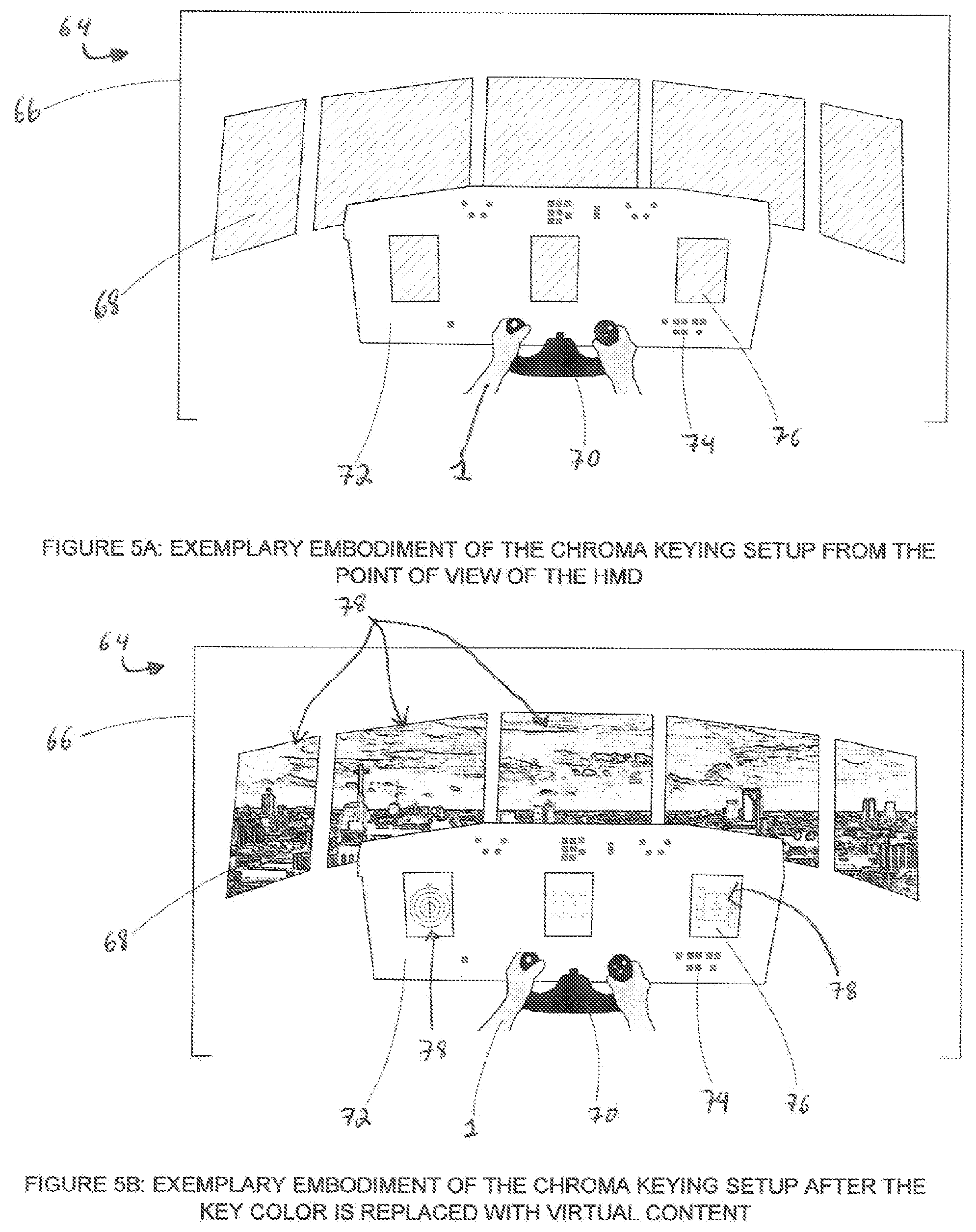 Patent US11778154 Figure 5 – Low latency chroma keying embedded in a head-mounted display for mixed reality