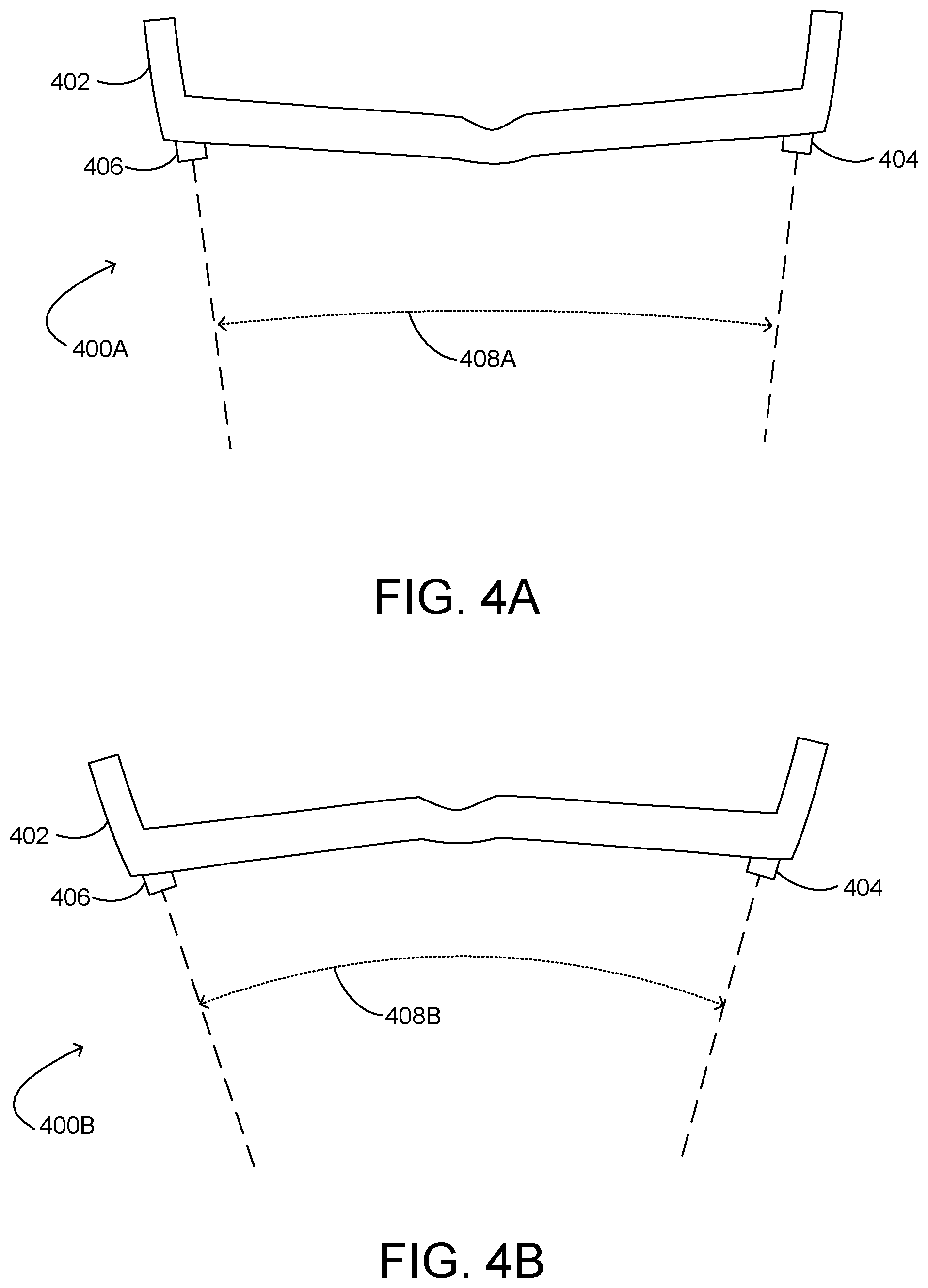 Patent US11778160 Figure 4 – Calibrating sensor alignment with applied bending moment