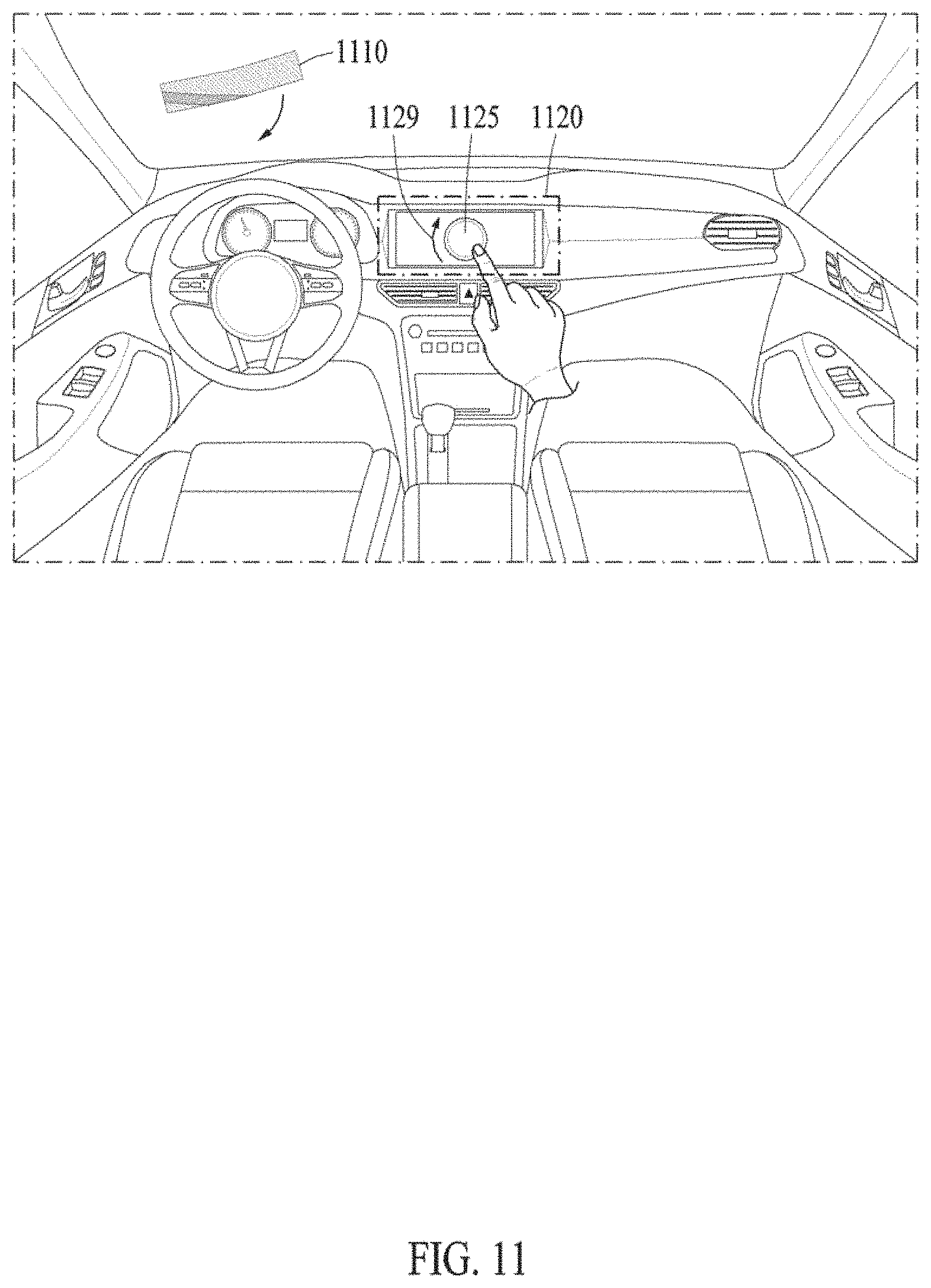 Patent US11778163 Figure 11 – Device and method to calibrate parallax optical element