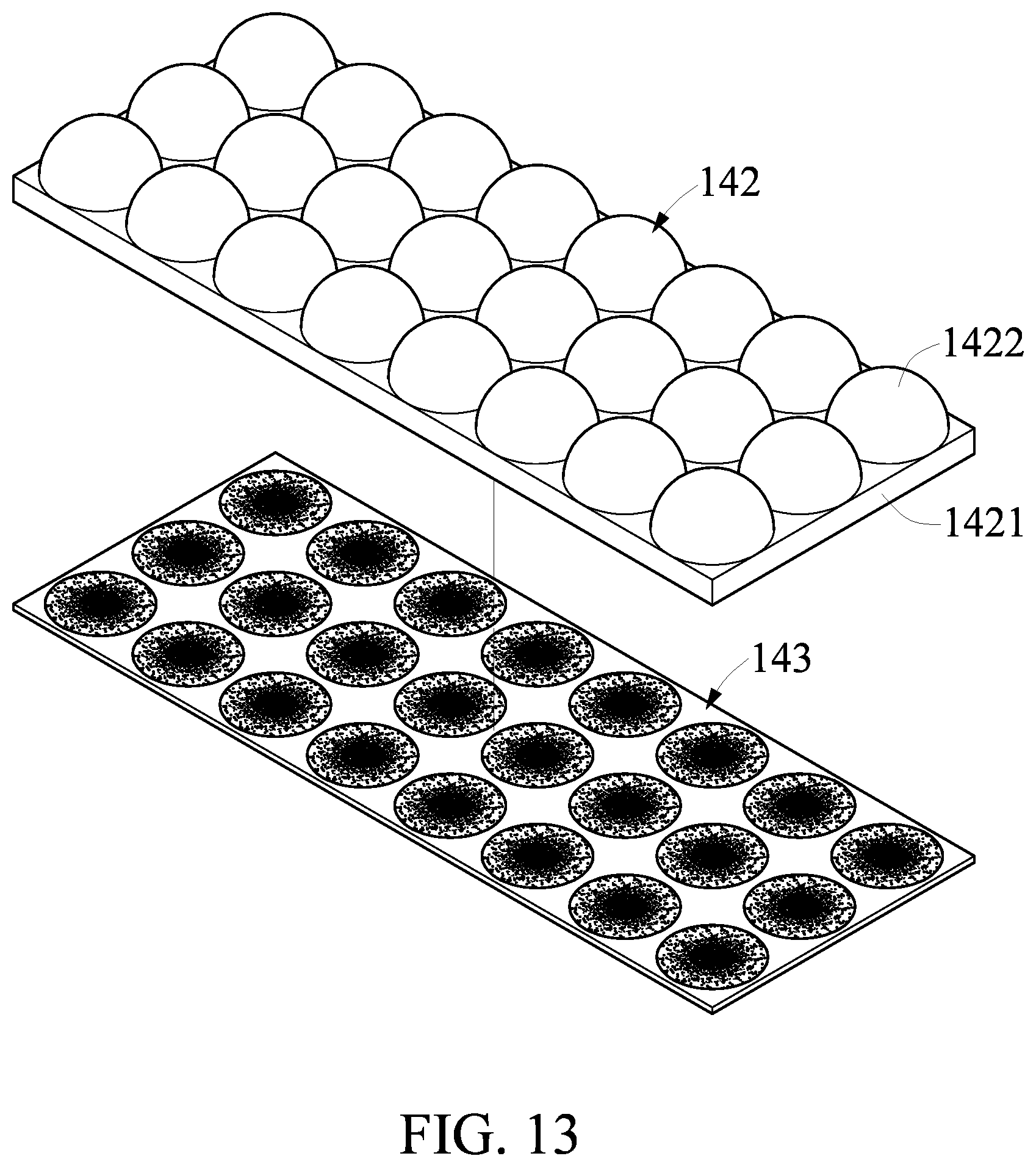 Patent US11778165 Figure 13 – Floating three-dimensional image display system