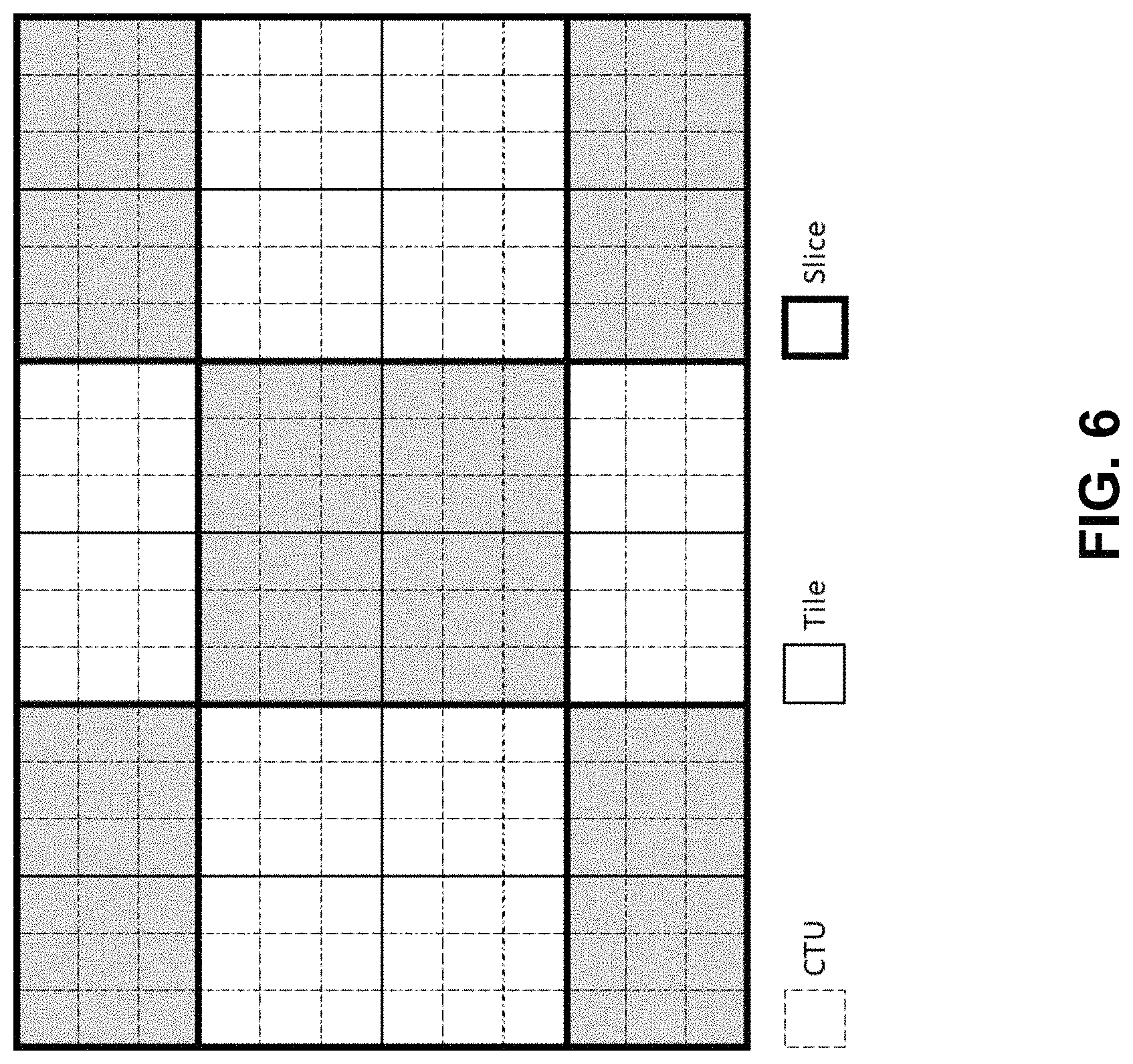 Patent US11778181 Figure 6 – Interplay between subpictures and in-loop filtering