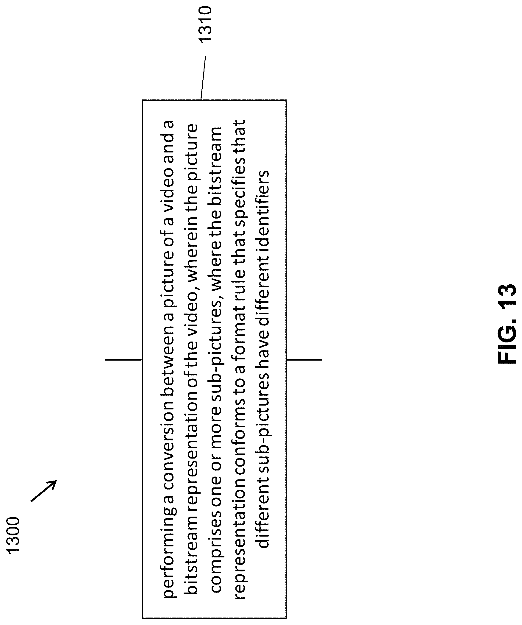 Patent US11778181 Figure 13 – Interplay between subpictures and in-loop filtering