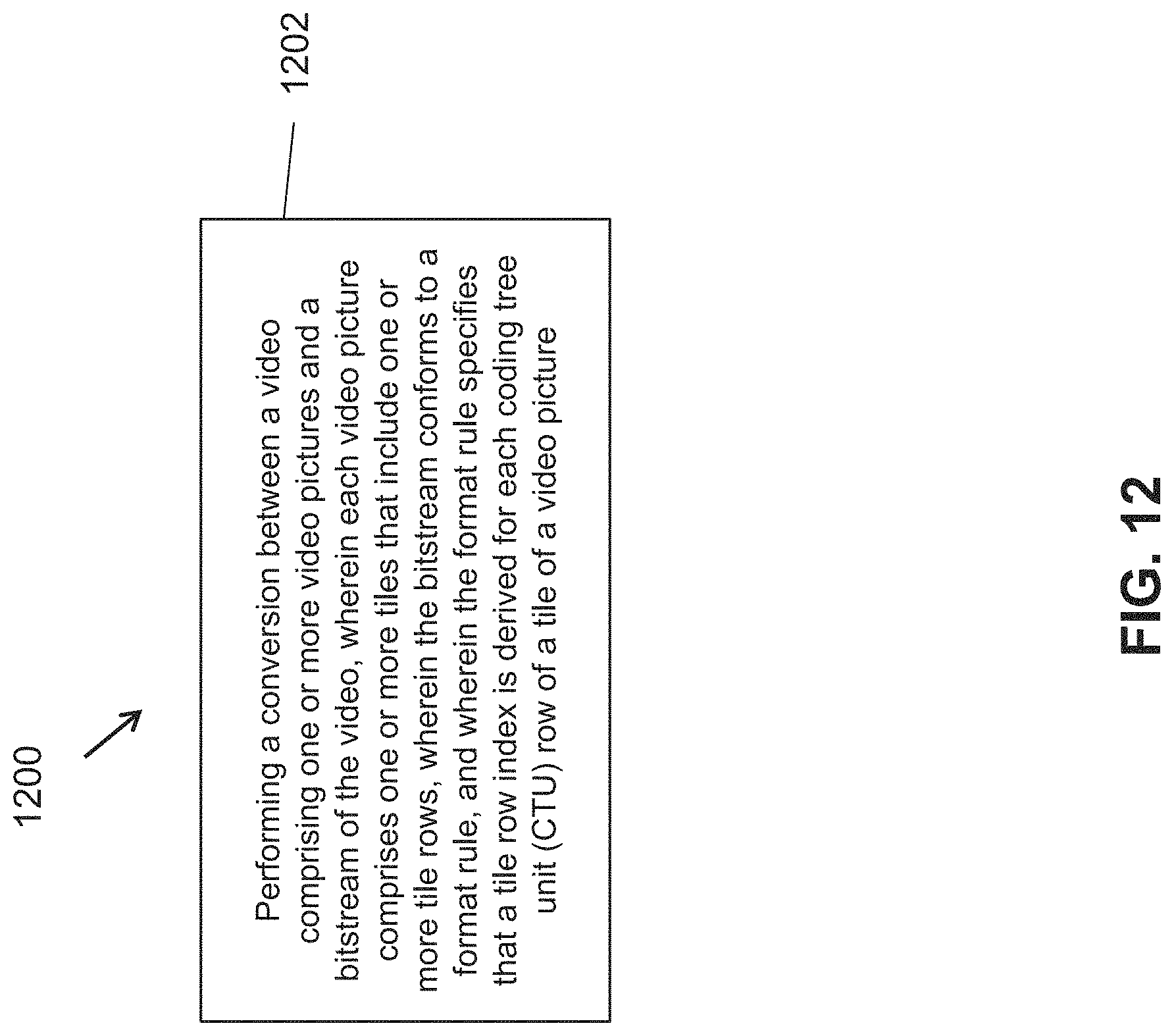 Patent US11778183 Figure 10 – Partition calculation based on subpicture level