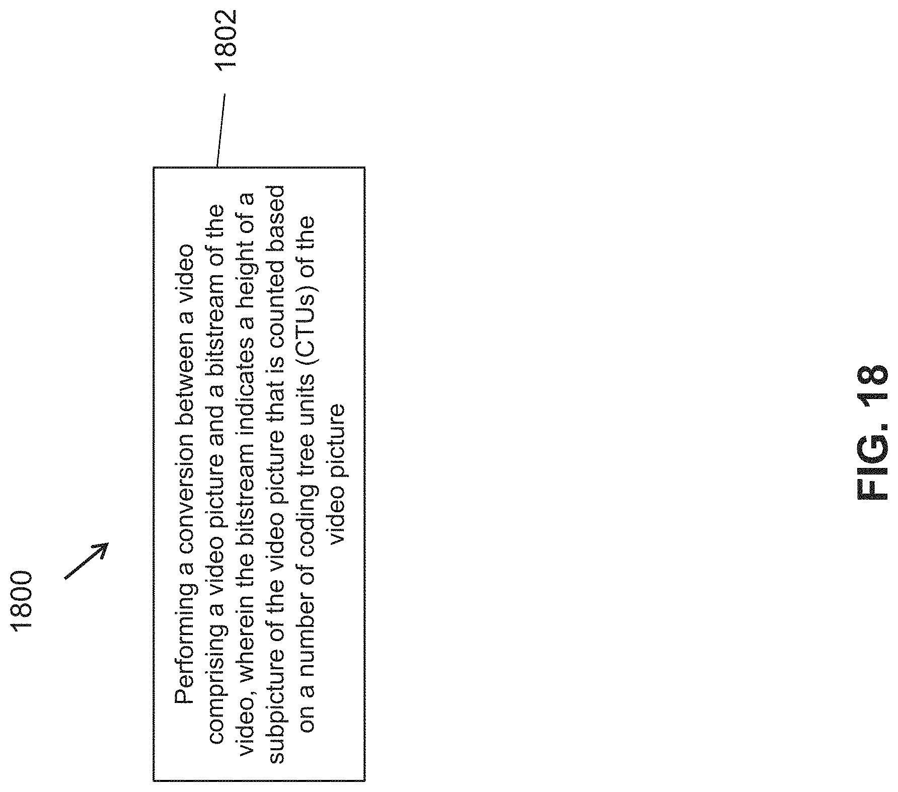 Patent US11778183 Figure 16 – Partition calculation based on subpicture level