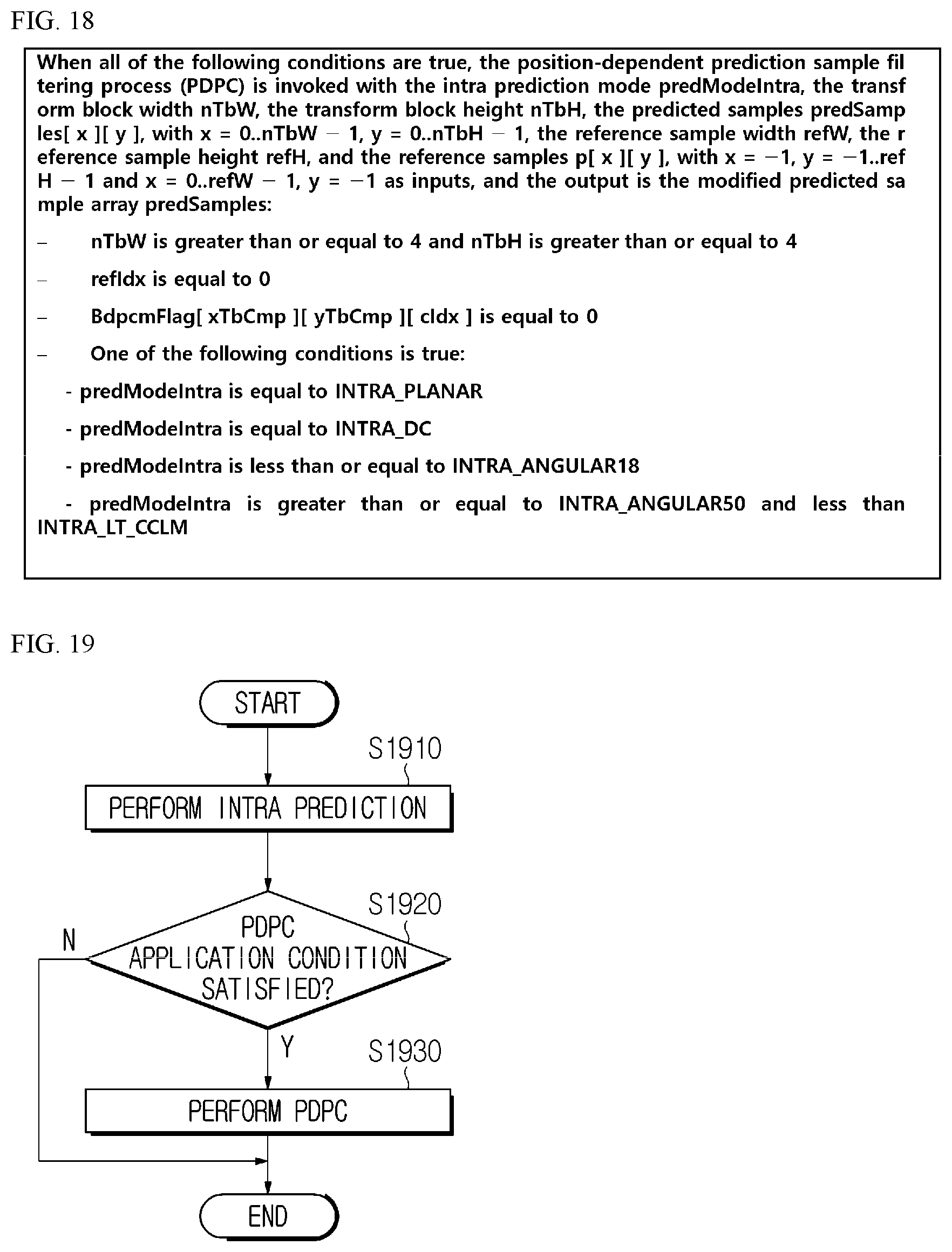 Patent US11778192 Figure 13 – Video encoding/decoding method and apparatus for performing PDPC and method for transmitting bitstream