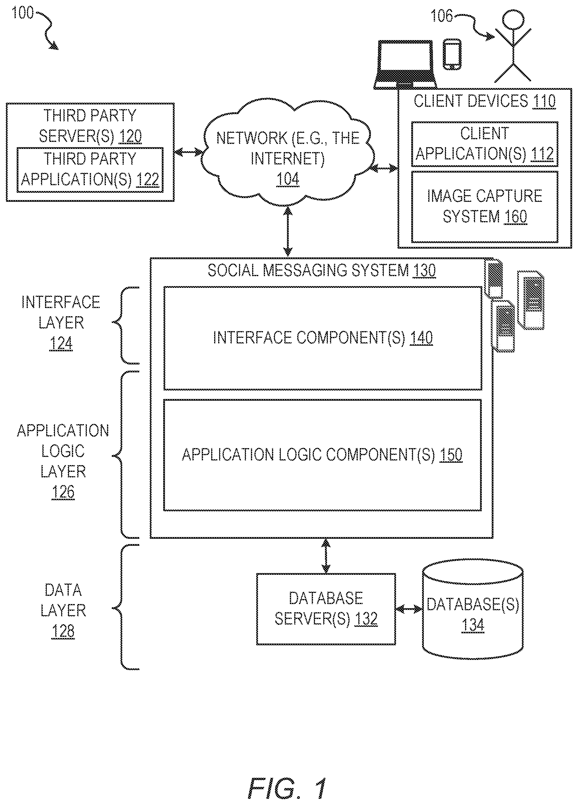 Patent US11778209 — Content-based client side video transcoding — Figure 1