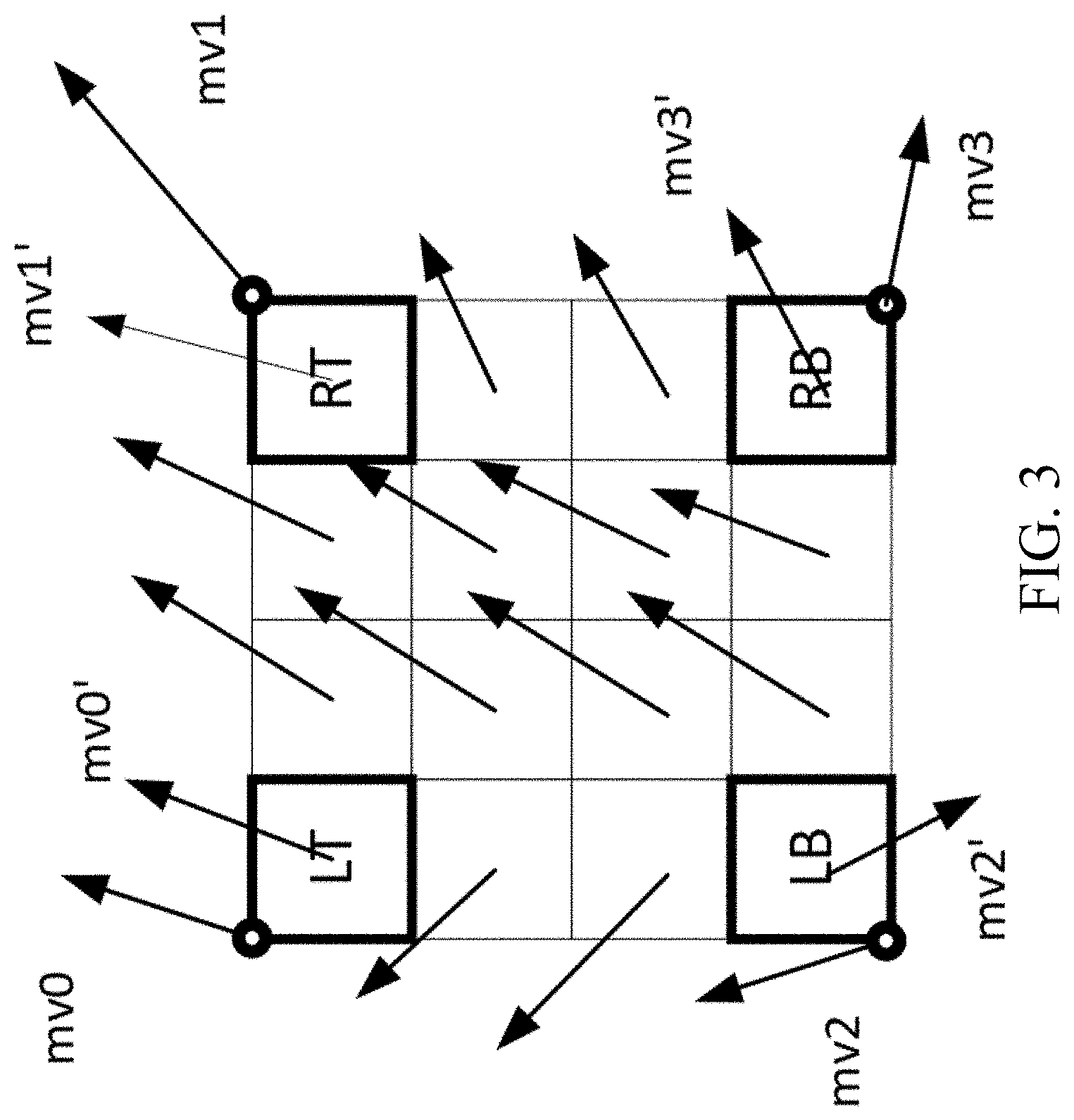 Patent US11778226 Figure 4 – Storage of motion information for affine mode