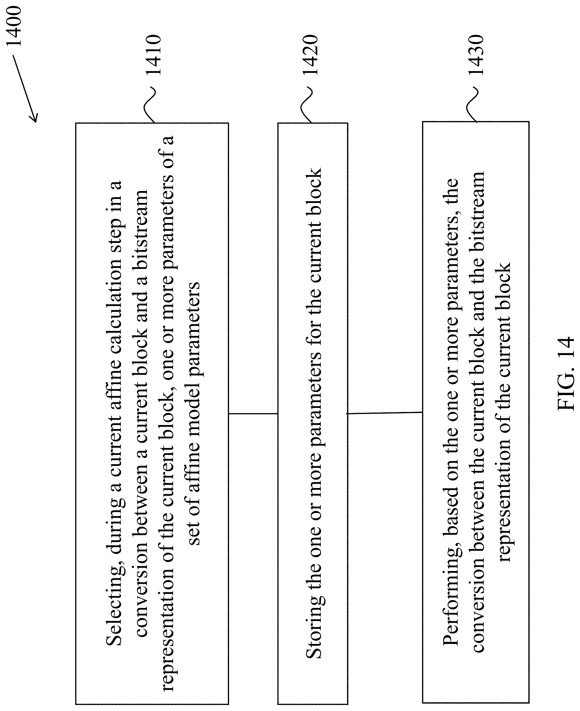 Patent US11778226 Figure 19 – Storage of motion information for affine mode