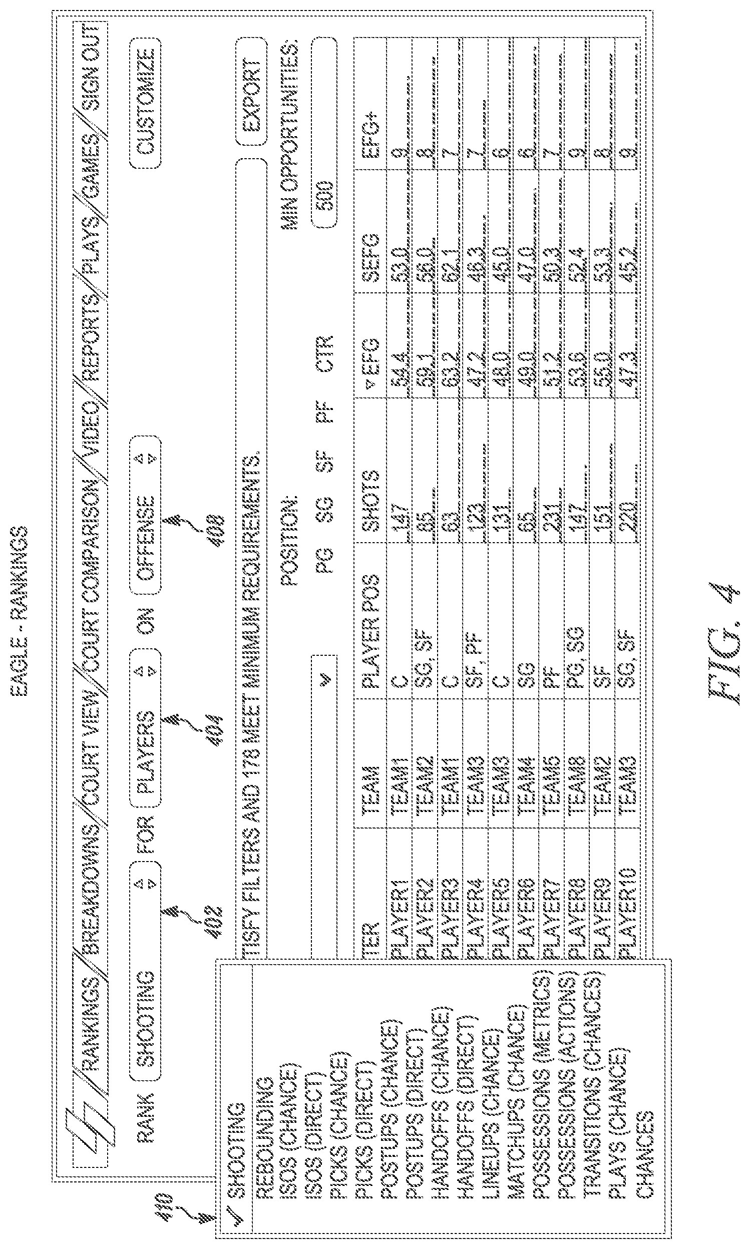 Patent US11778244 Figure 4 – Determining tactical relevance and similarity of video sequences
