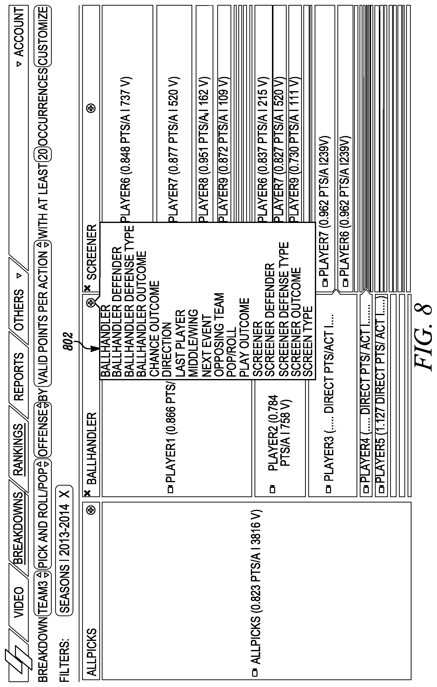 Patent US11778244 Figure 10 – Determining tactical relevance and similarity of video sequences