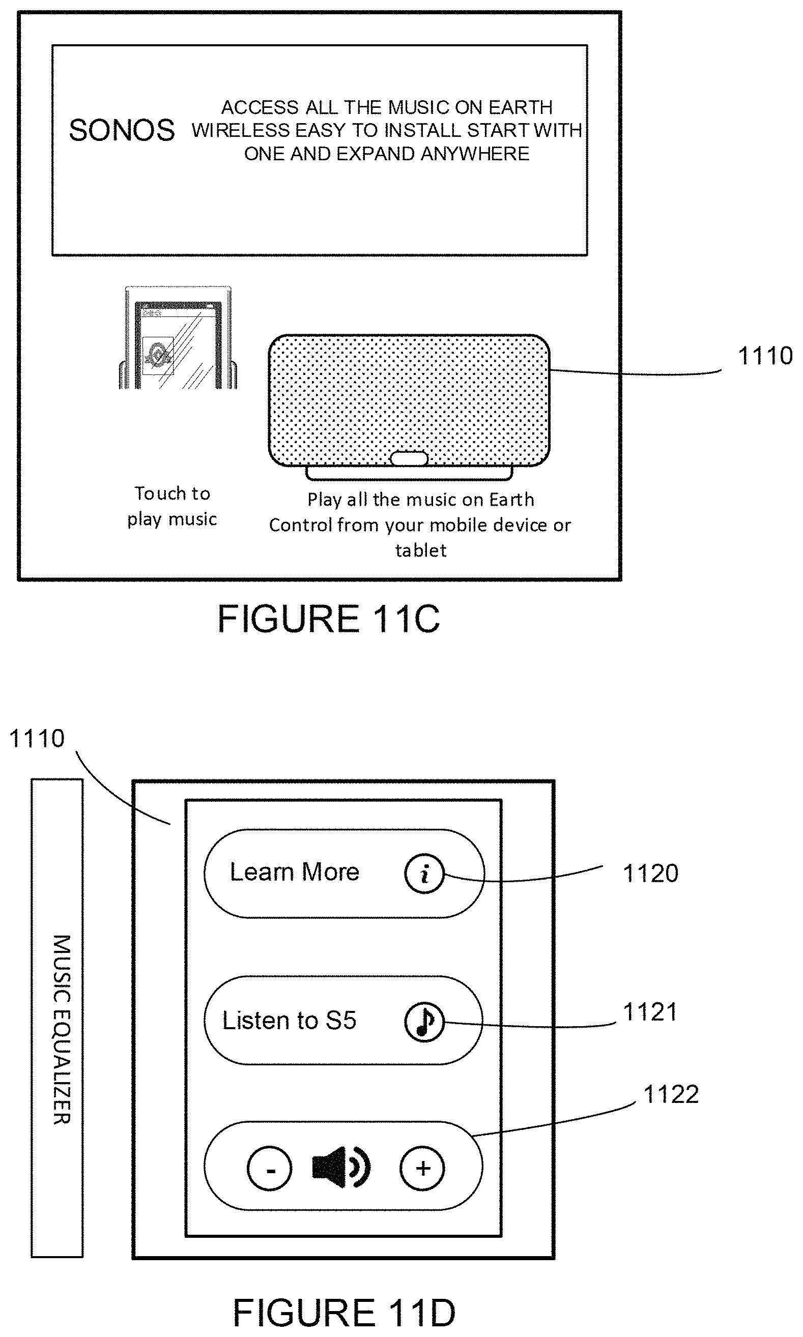 Patent US11778252 Figure 12 – Temporary access to a media playback system