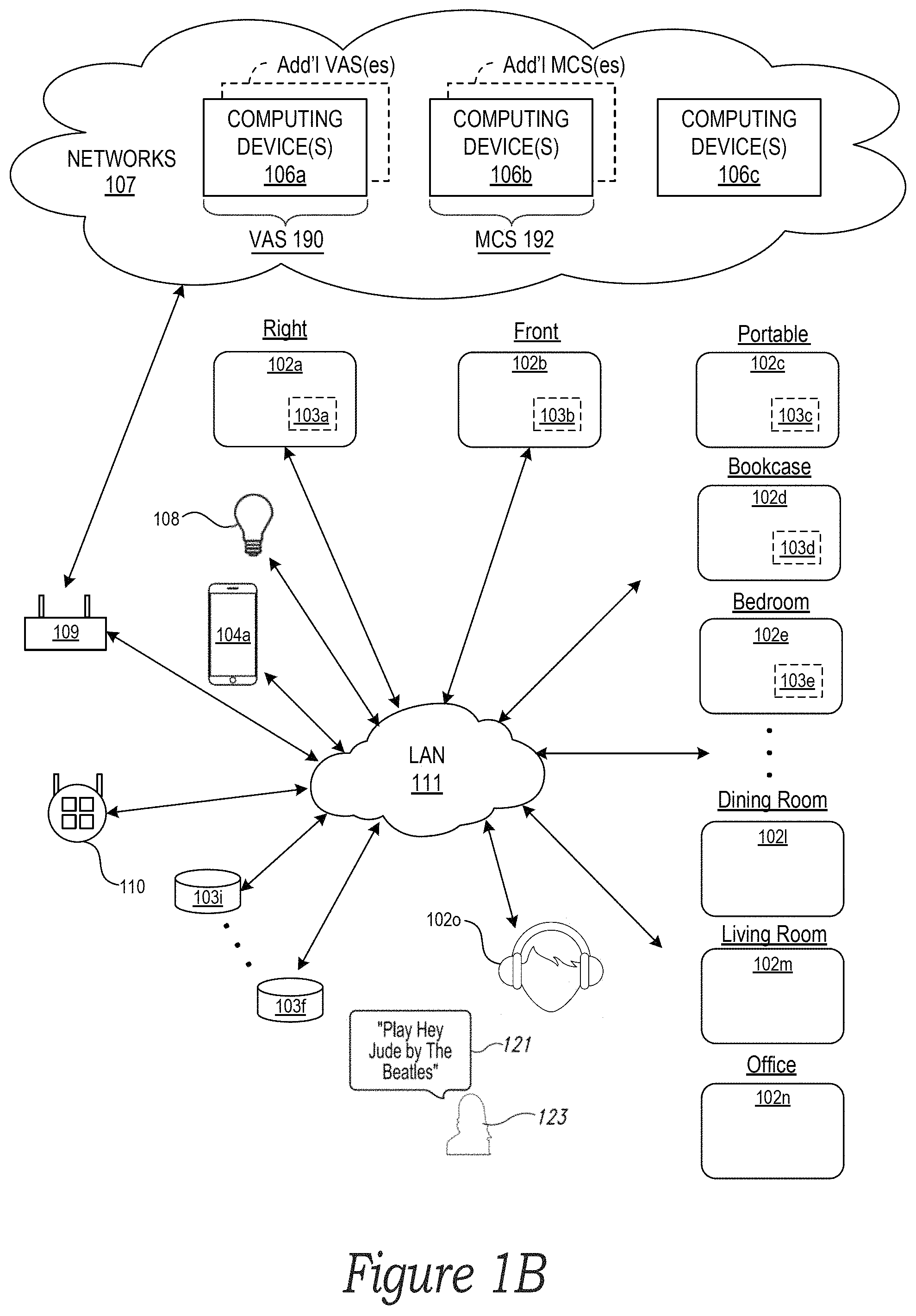 Patent US11778259 Figure 2 – Networked devices, systems and methods for associating playback devices based on sound codes