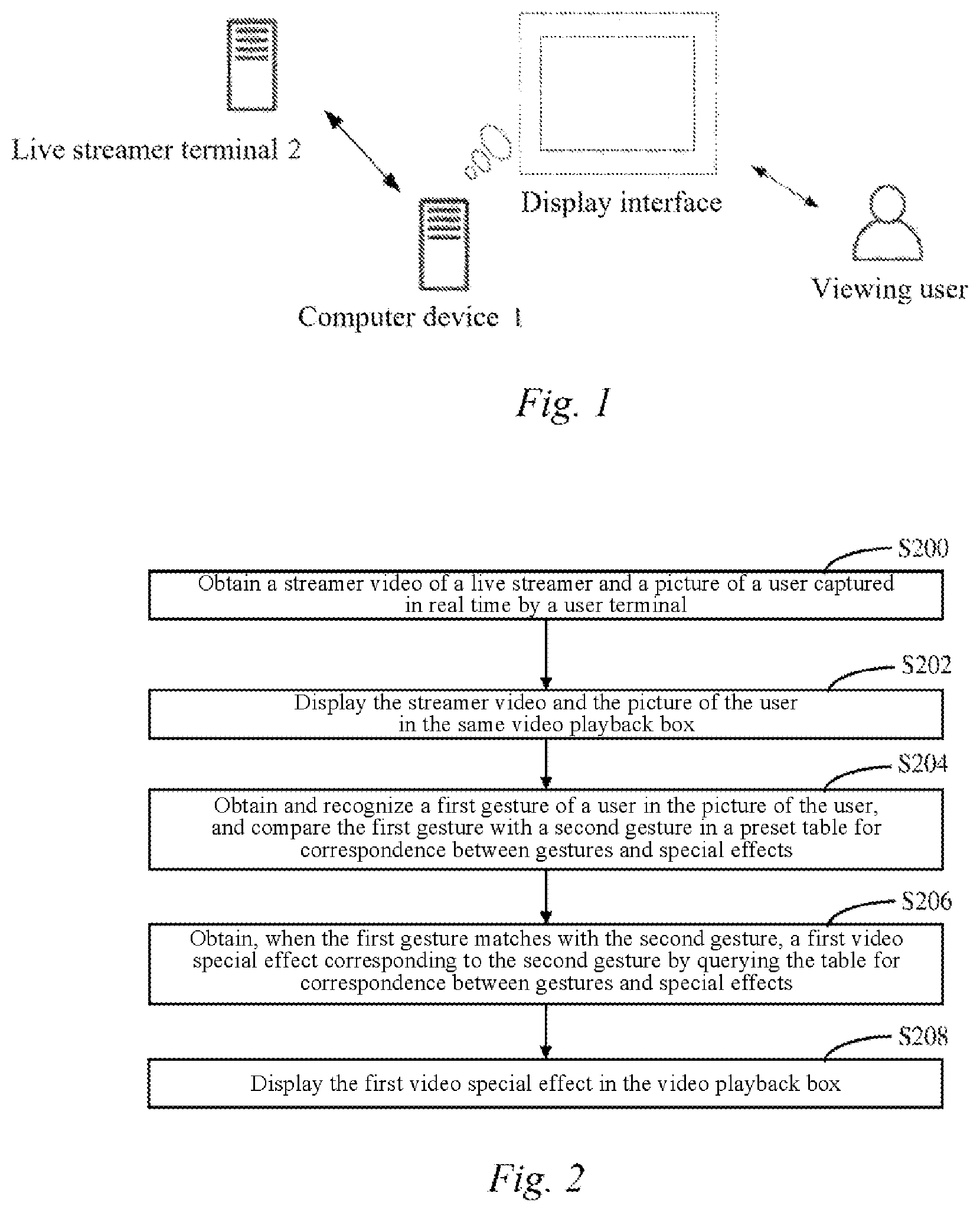 Patent US11778263 Figure 1 – Live streaming video interaction method and apparatus, and computer device