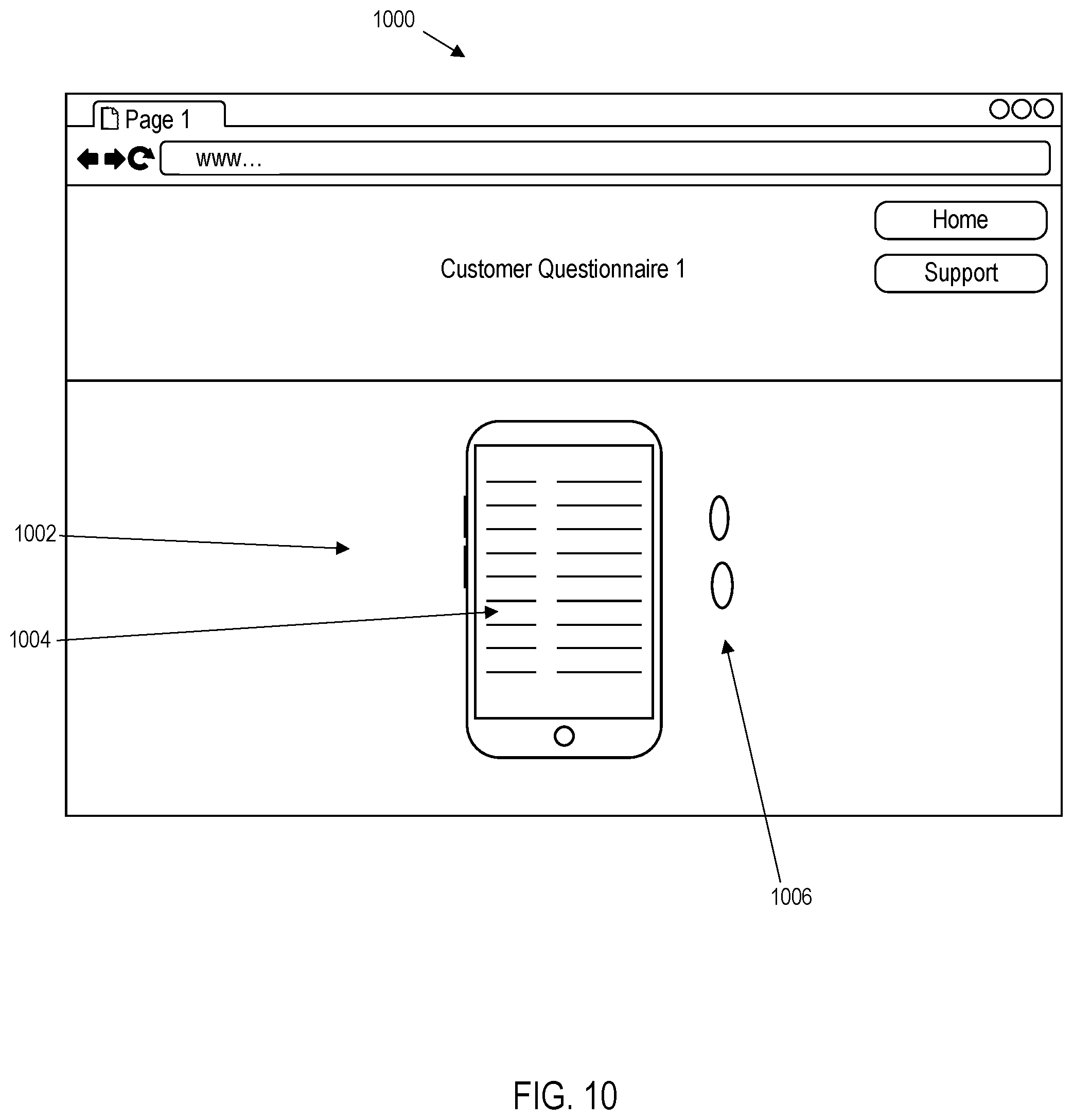 Patent US11778269 Figure 10 – Perceptual threshold trigger