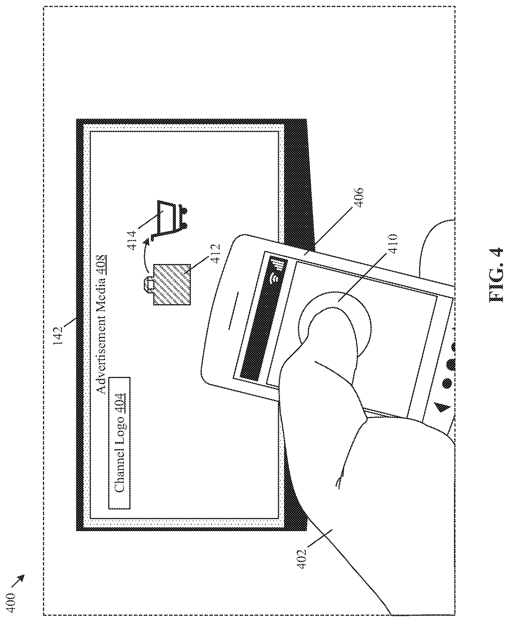 Patent US11778272 Figure 5 – Delivery of different services through different client devices