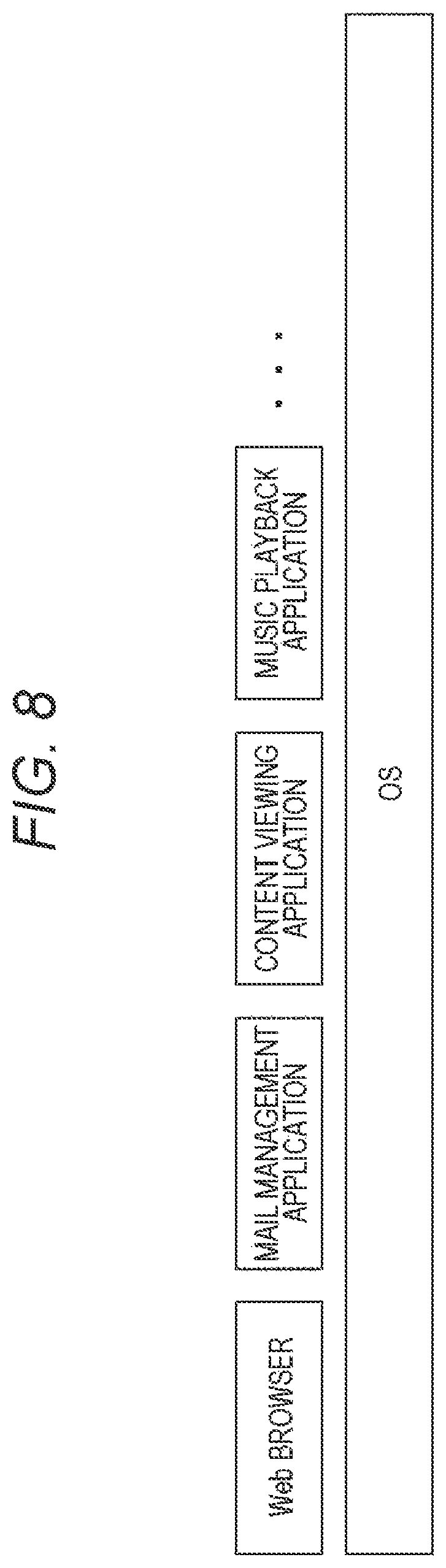 Patent US11778275 Figure 8 – Information processing terminal, information processing method, and program