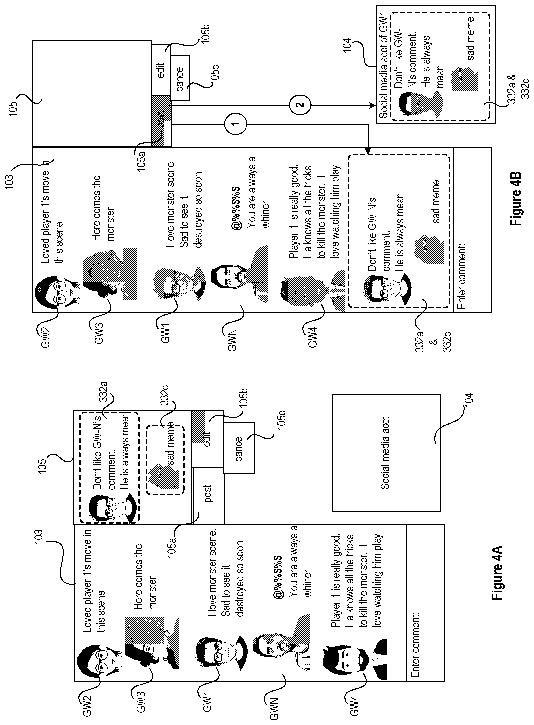 Patent US11778279 Figure 4 – Social media crowd-sourced discussions