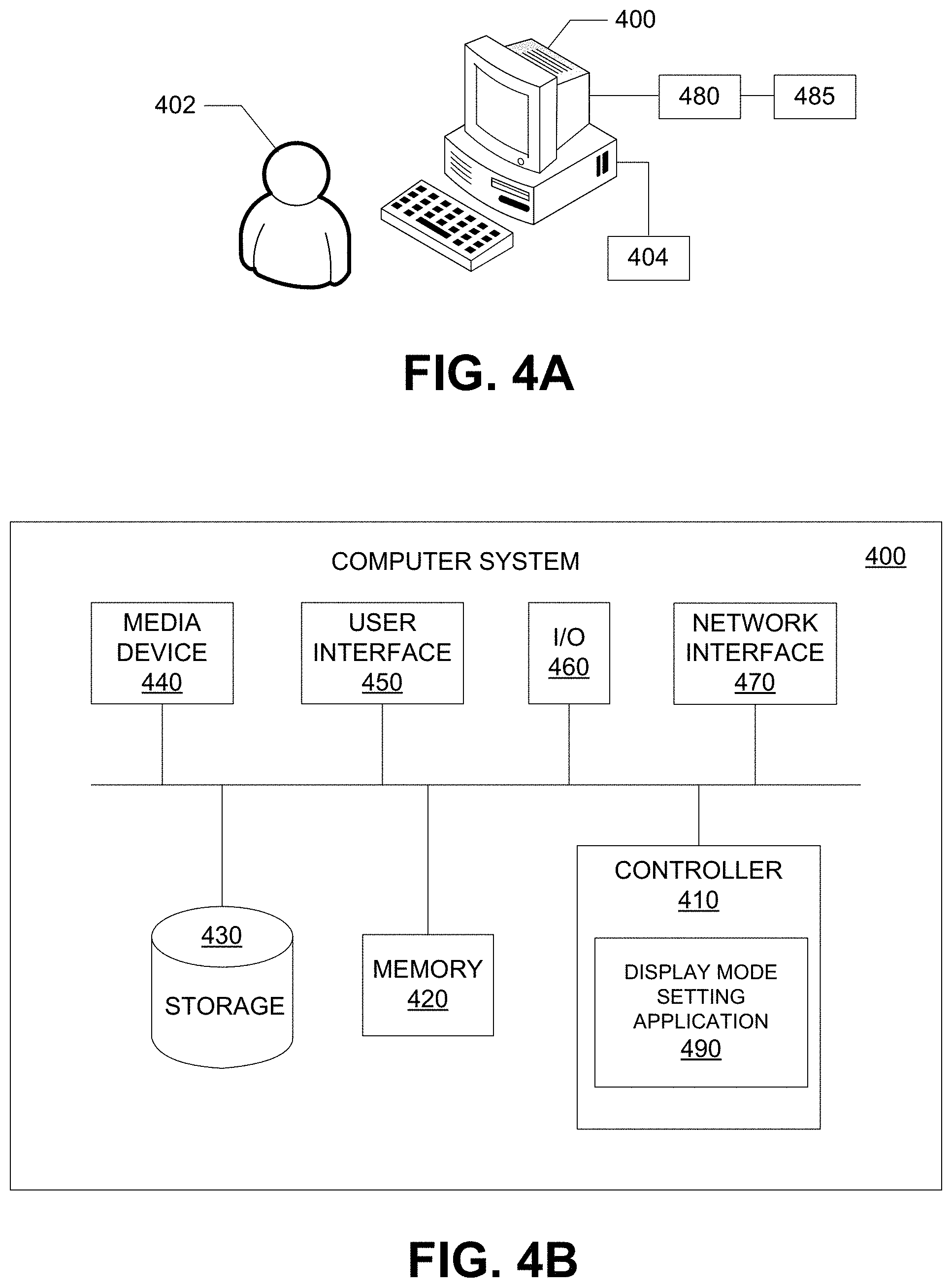 Patent US11778282 Figure 4 – Automatically setting picture mode for each media
