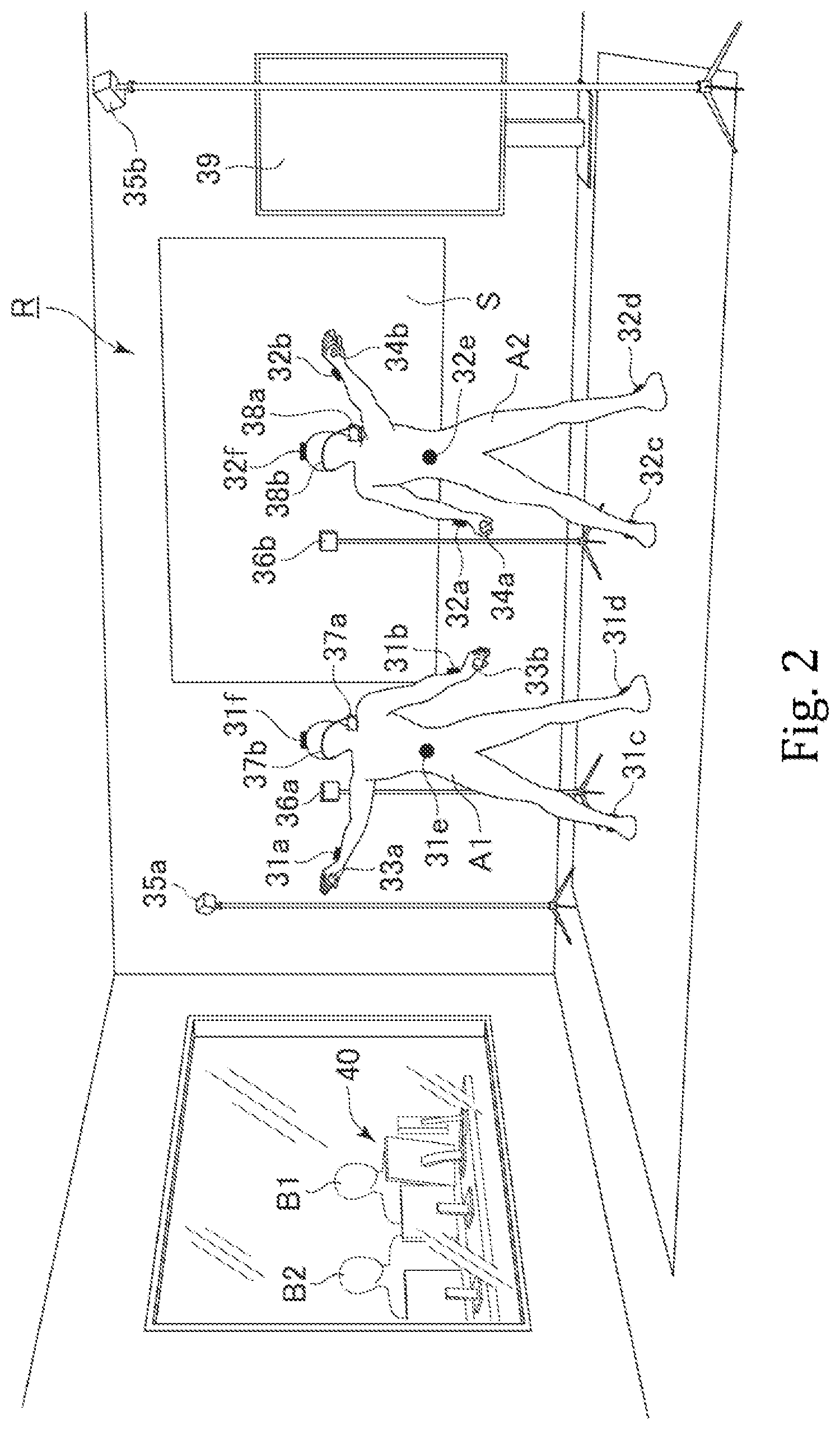 Patent US11778283 Figure 2 – Video distribution system for live distributing video containing animation of character object generated based on motion of actors