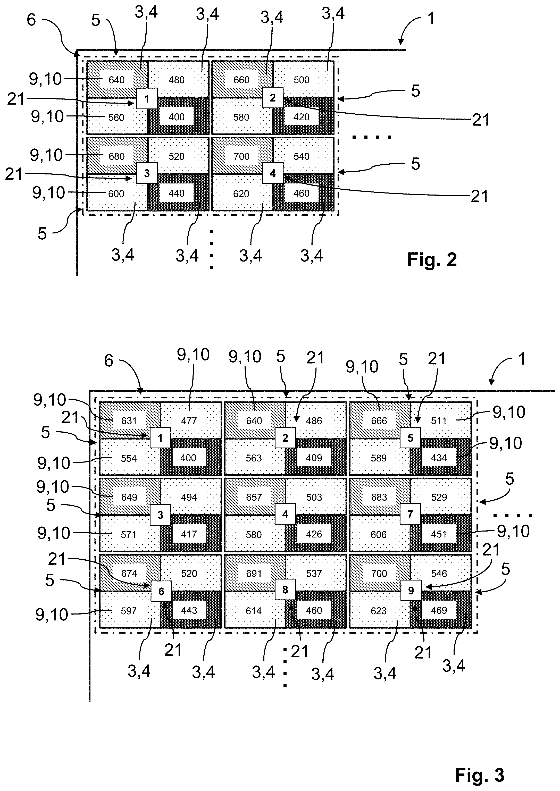 Patent US11778288 Figure 2 – Sensor array, method for calculating a color image and a hyperspectral image, method for carrying out a white balance and use of the sensor array in medical imaging