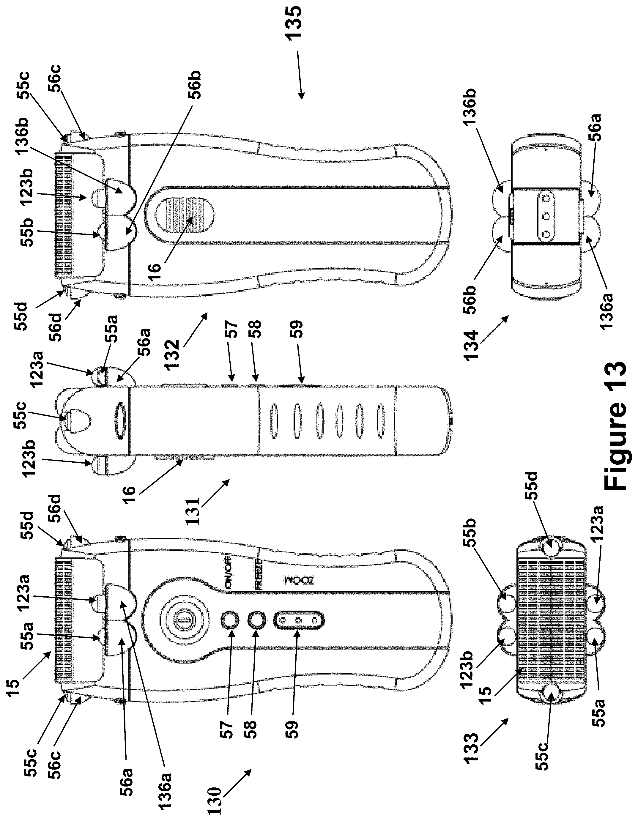 Patent US11778290 Figure 16 – Electric shaver with imaging capability