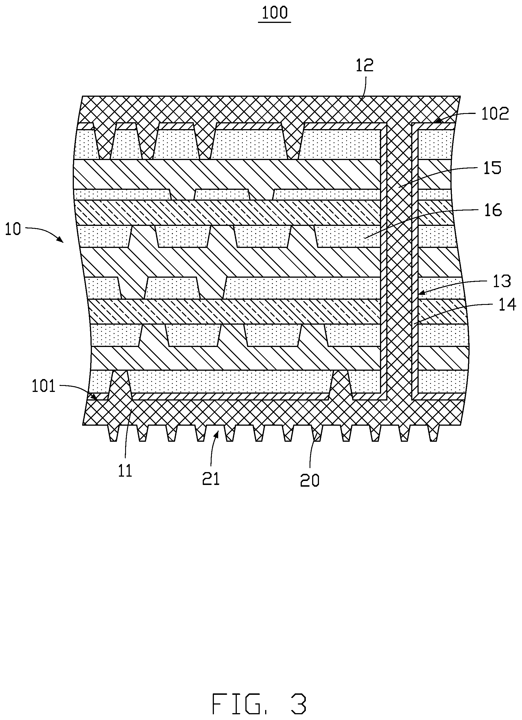 Patent US11778291 Figure 3 – Circuit board, camera assembly having the circuit board, and electronic device having the circuit board