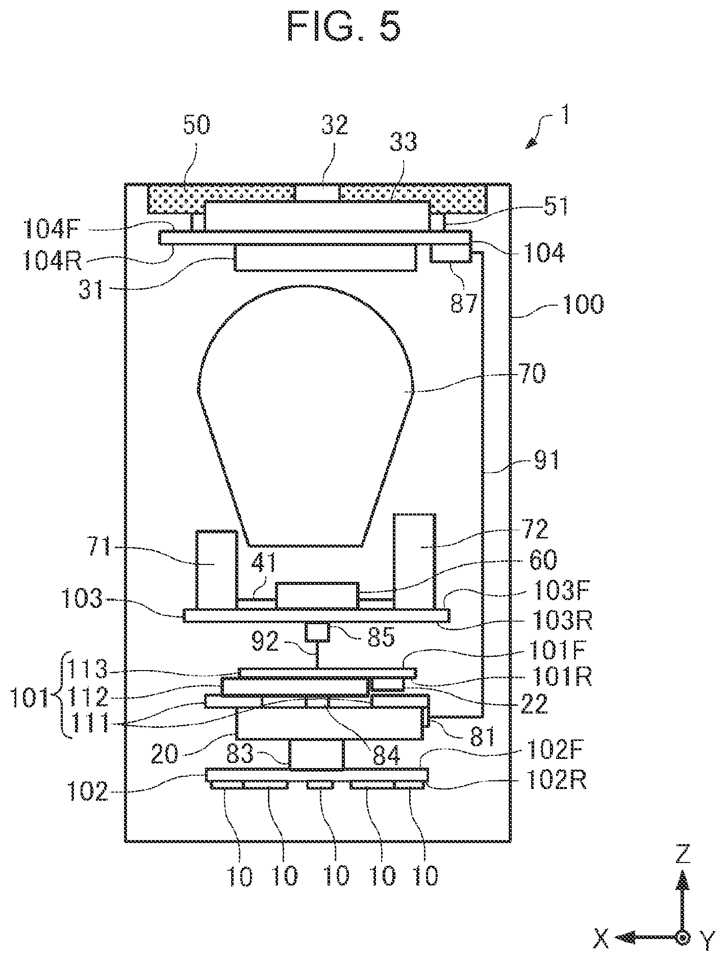 Patent US11778298 Figure 5 – Image processing device
