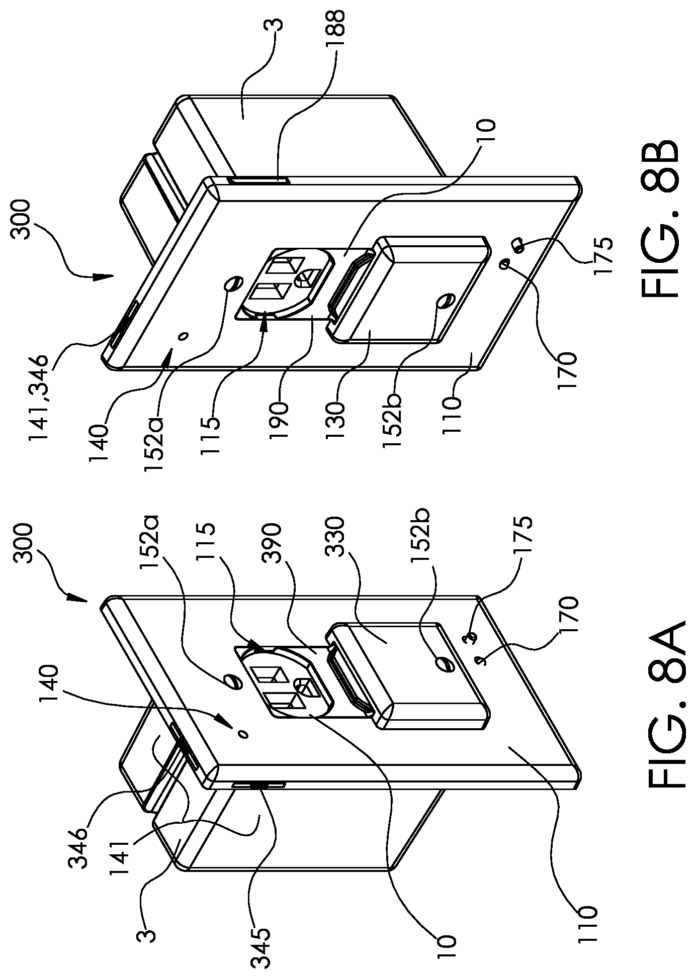 Patent US11778302 Figure 7 – Electrical wall plate with movably positionable camera