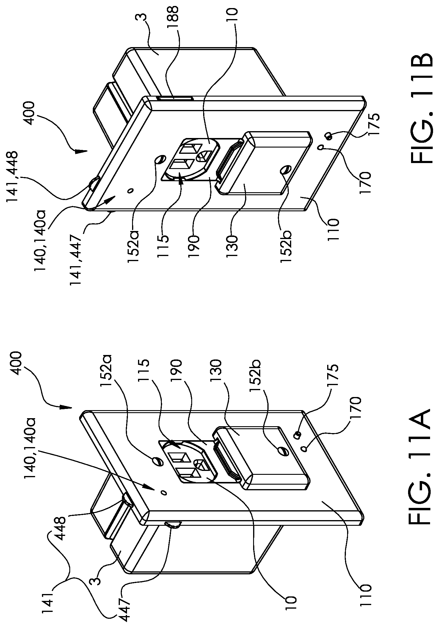 Patent US11778302 Figure 10 – Electrical wall plate with movably positionable camera