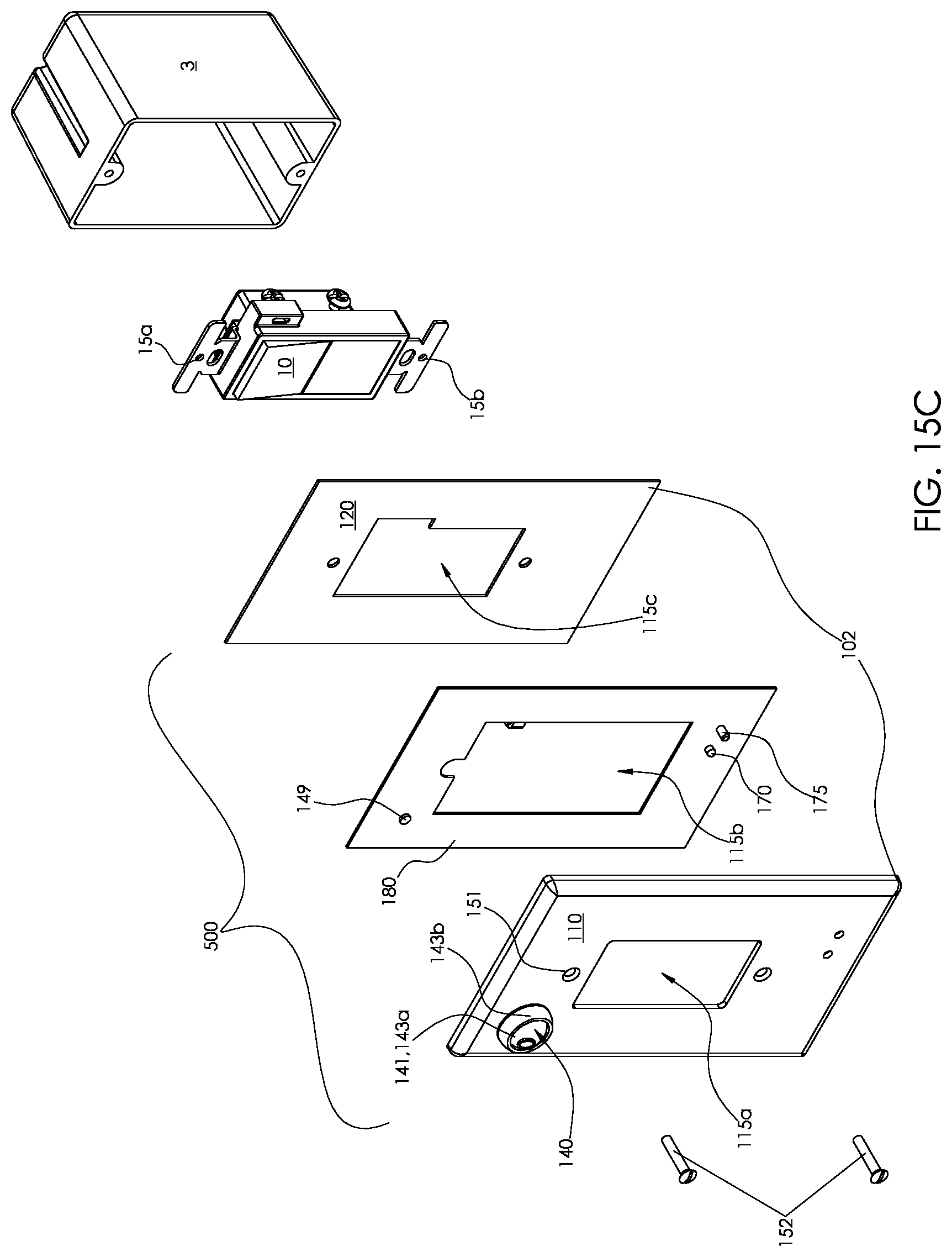 Patent US11778302 Figure 16 – Electrical wall plate with movably positionable camera