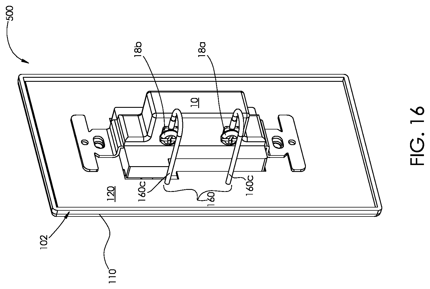 Patent US11778302 Figure 18 – Electrical wall plate with movably positionable camera