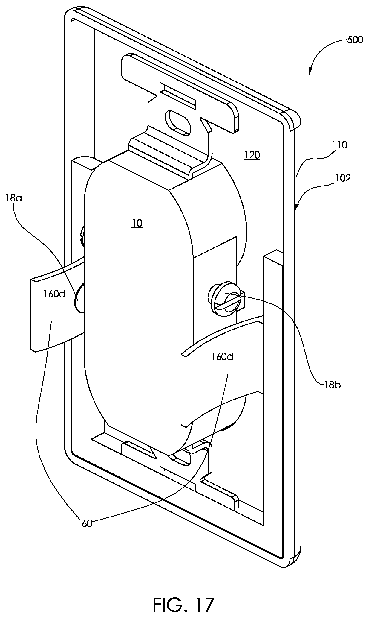 Patent US11778302 Figure 19 – Electrical wall plate with movably positionable camera