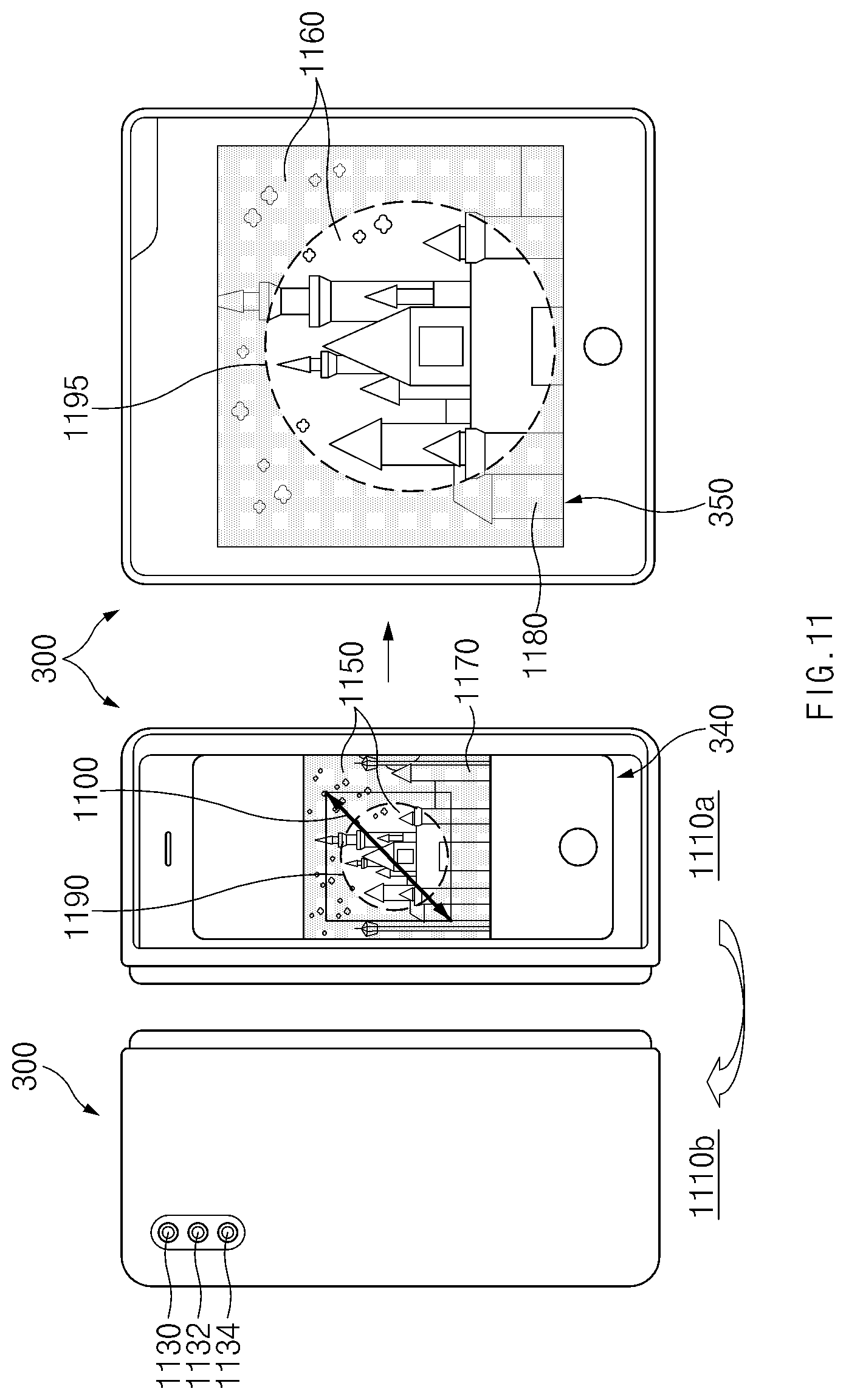 Patent US11778307 Figure 11 – Electronic device for providing camera preview and method therefor